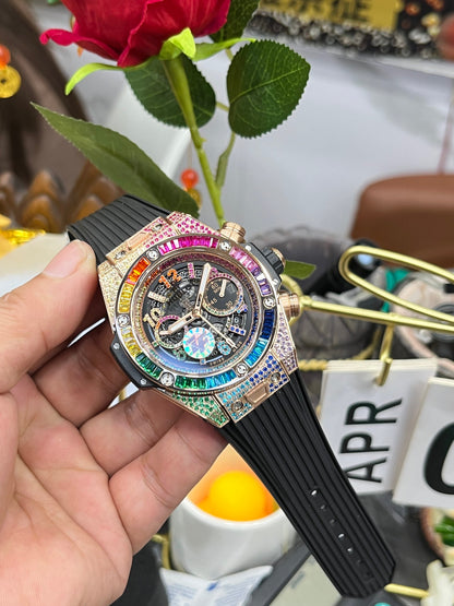 Hublot Big Bang Unico King Gold Rainbow 42mm (441.OX.9910.LR.0999)