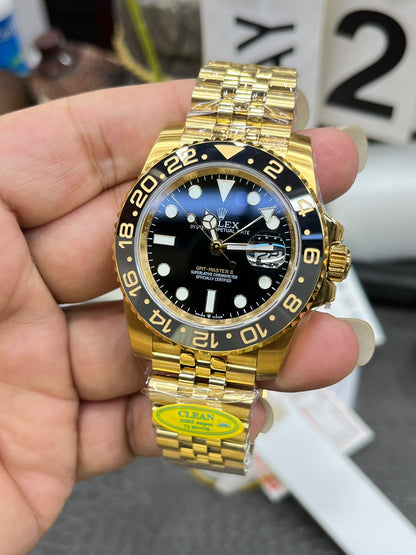Rolex GMT-Master II 18K Yellow Gold (M126718GRNR-0001)