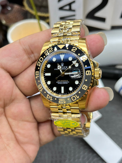 Rolex GMT-Master II 18K Yellow Gold (M126718GRNR-0001)