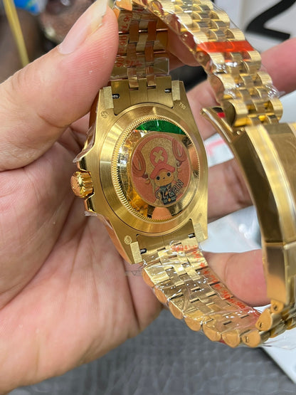 Rolex GMT-Master II 18K Yellow Gold (M126718GRNR-0001)