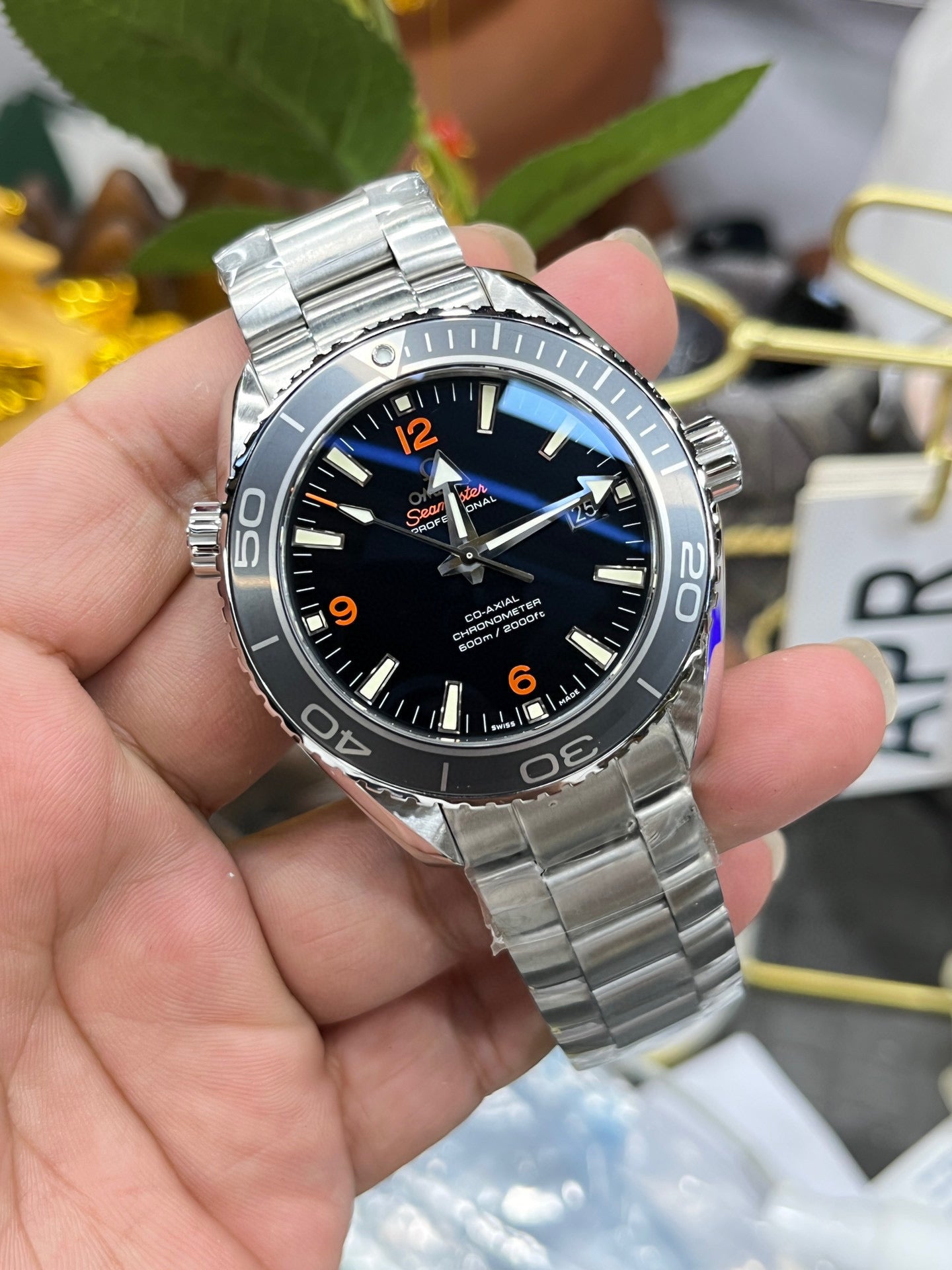 Omega Seamaster Planet Ocean 600M Co‑Axial Master Chronometer Chronograph 232.30.46.21.01.003