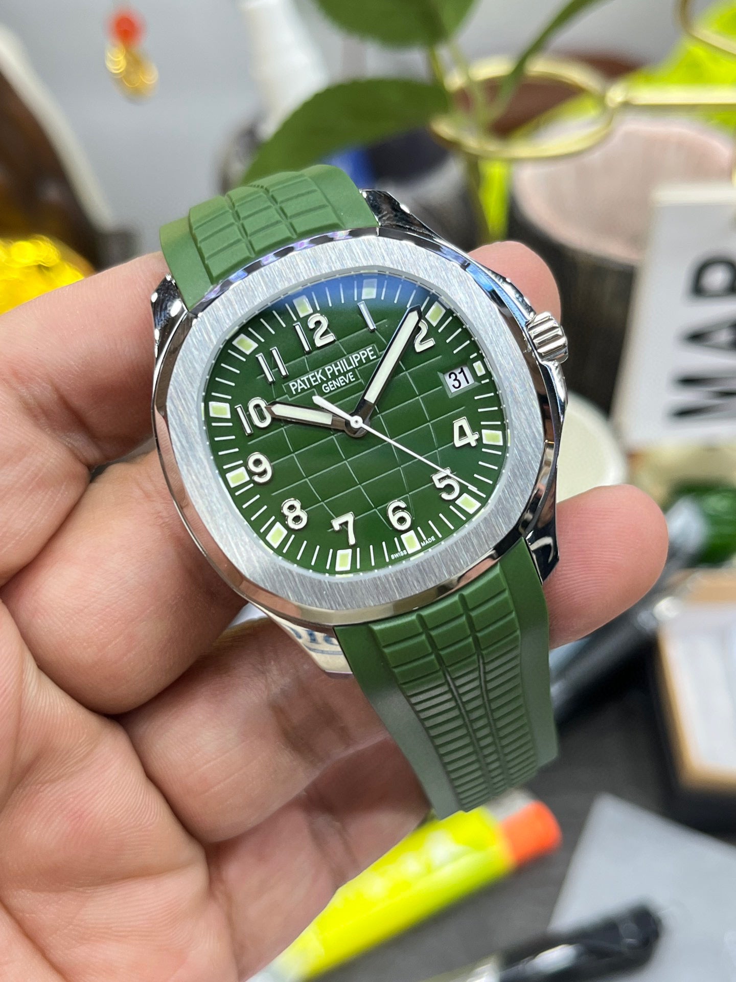 Patek Philippe Aquanaut “Avocado” Editio