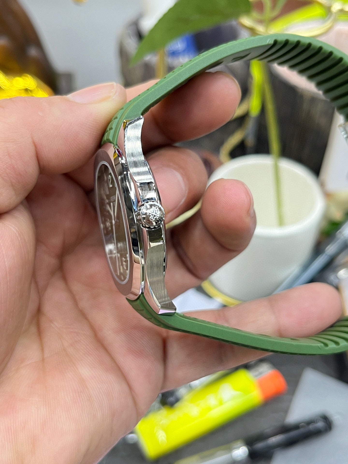 Patek Philippe Aquanaut “Avocado” Editio