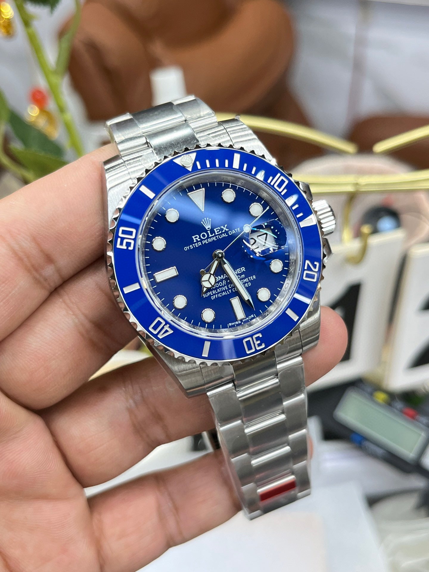 Rolex Submariner Date 116619LB “Smurf”