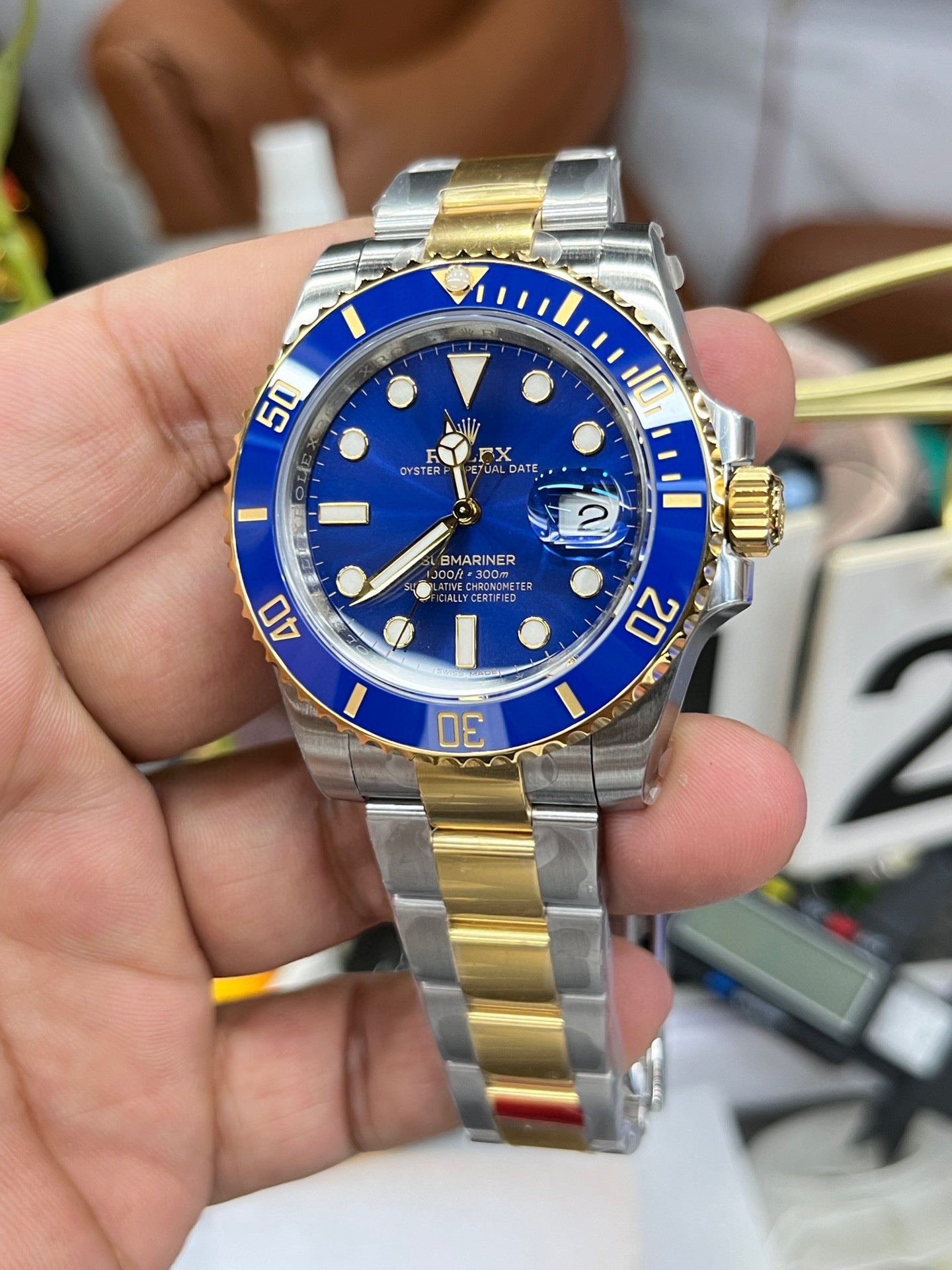 Rolex Submariner Date 116613LB-0005 “Bluesy”