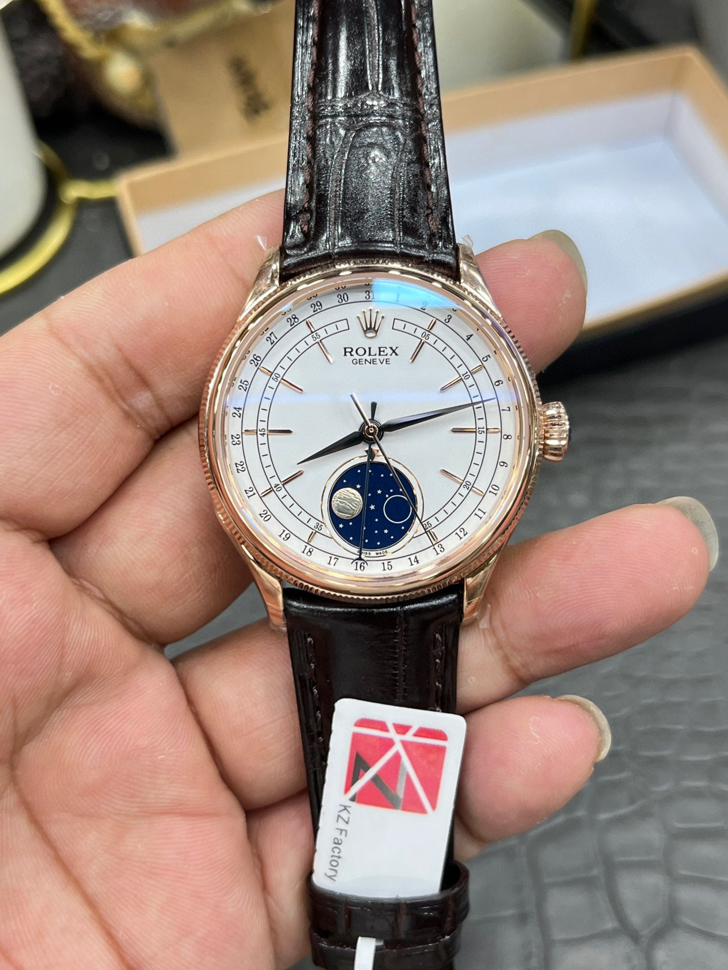 Rolex Cellini Dual Time M50535-0002