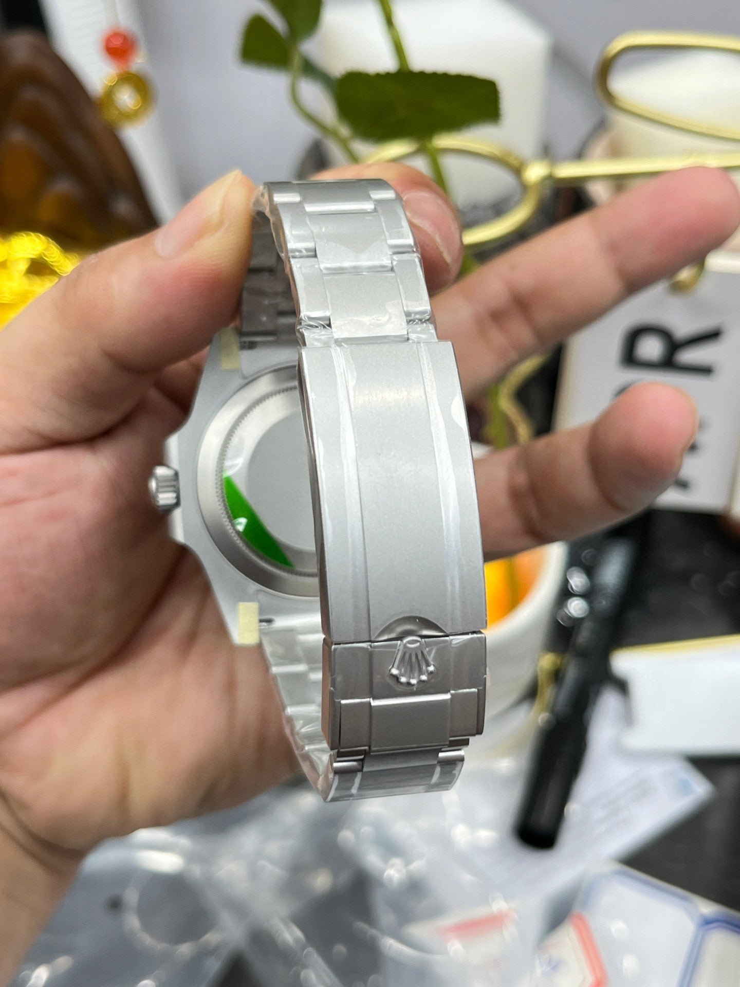 Rolex Submariner Custom Carbon Case with Tiffany Blue Dial