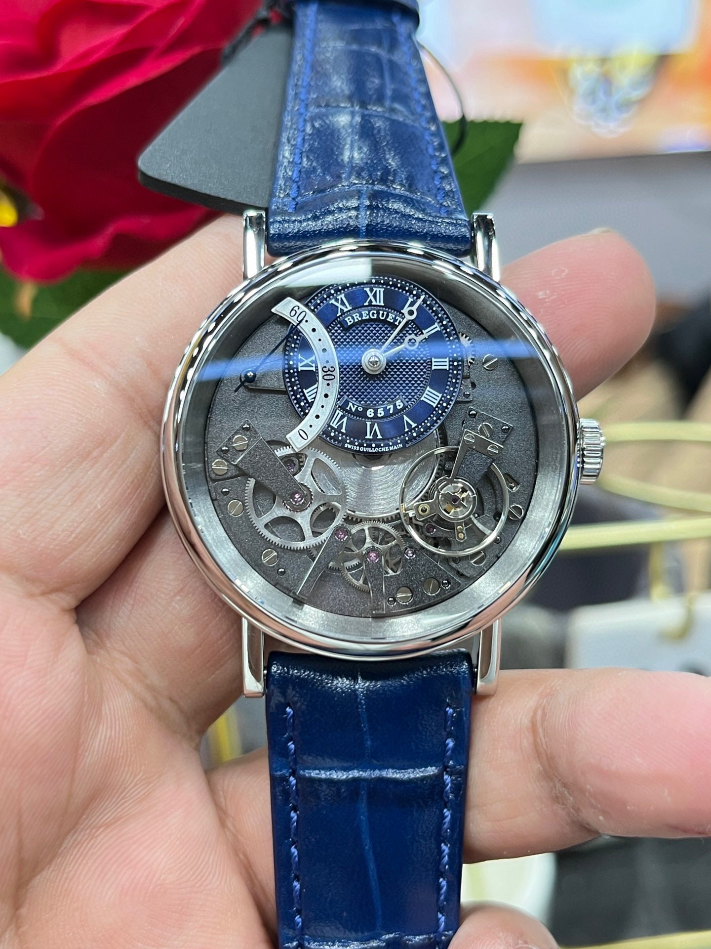 Breguet Classique Tourbillon Extra-Plat Automatique 7097BB/GY/9WU