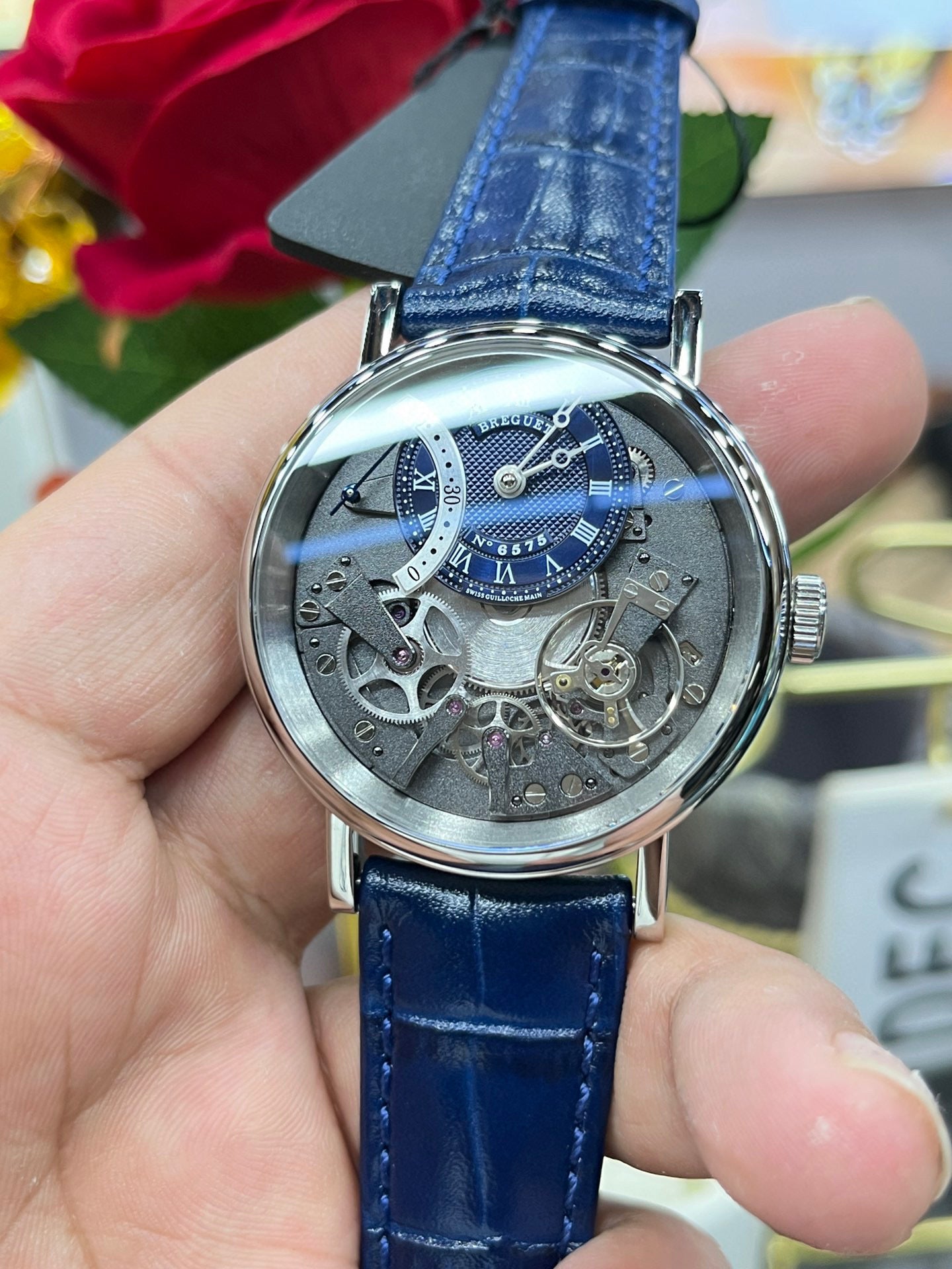Breguet Classique Tourbillon Extra-Plat Automatique 7097BB/GY/9WU