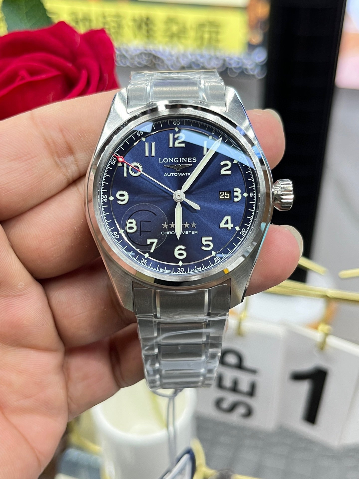 Longines Spirit (серия Pioneer) «Five Stars General» L3.811.4.93.9