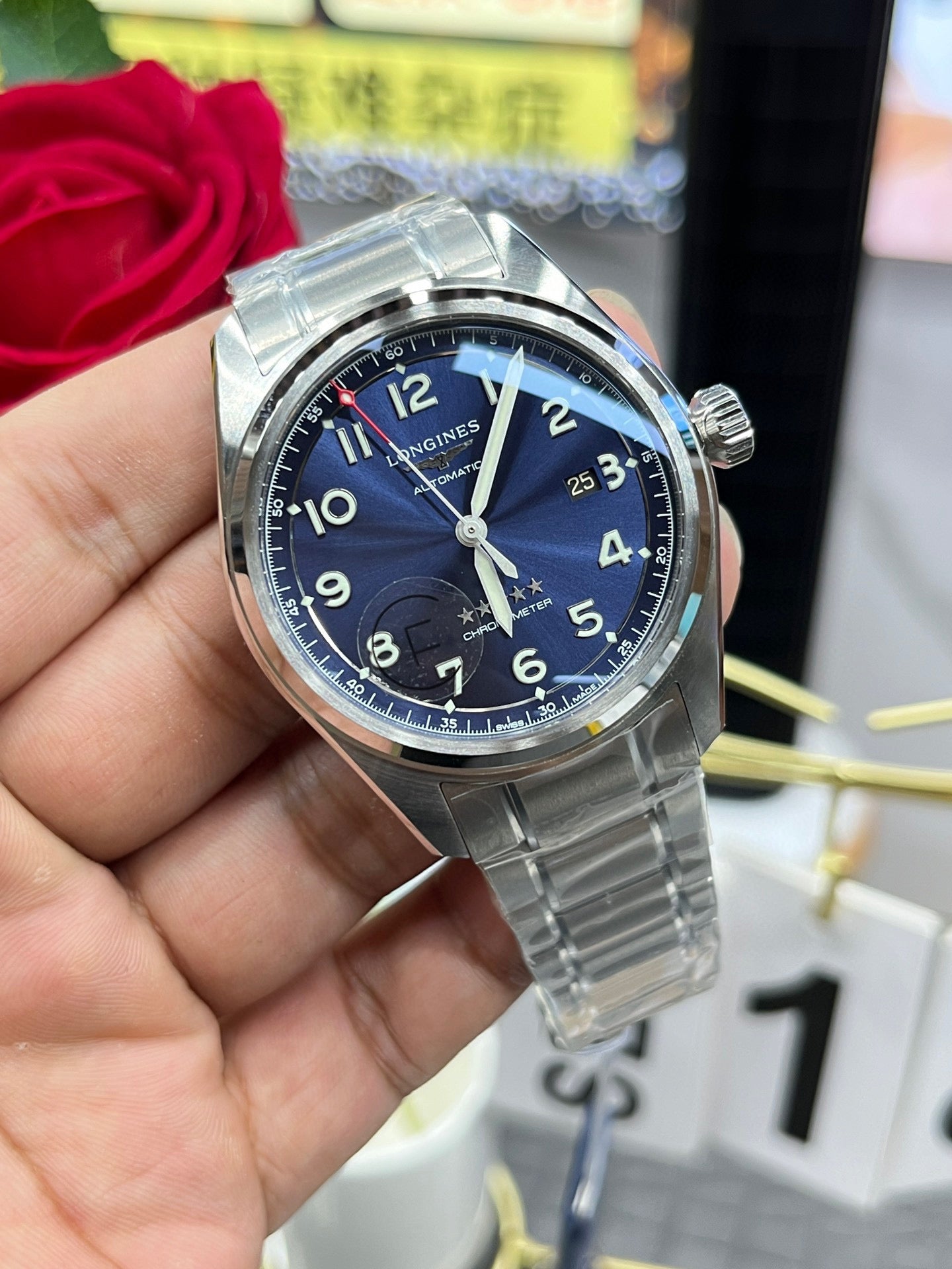 Longines Spirit (серия Pioneer) «Five Stars General» L3.811.4.93.9