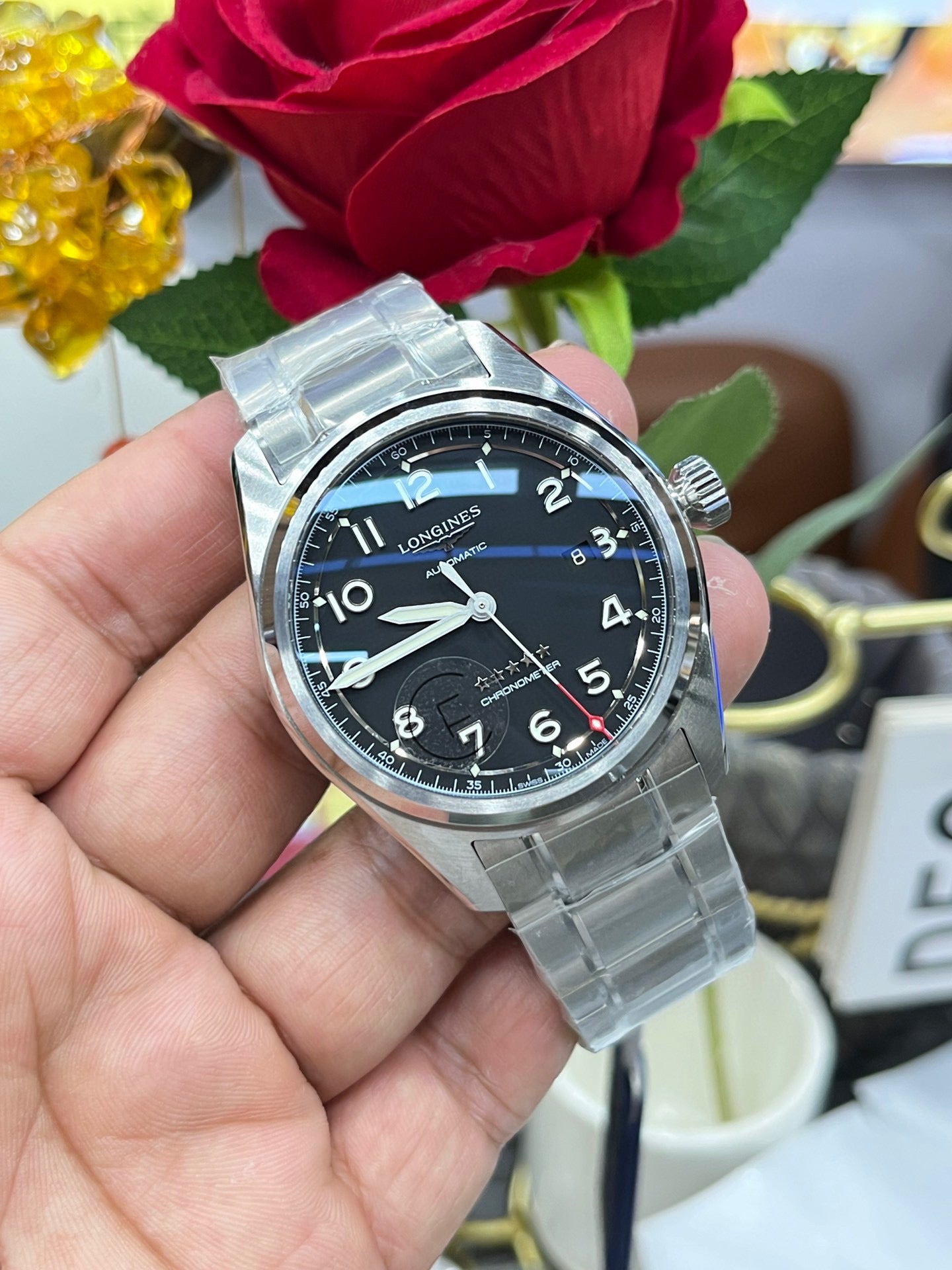 Longines Spirit (серия Pioneer) «Five Stars General» L3.811.4.53.6