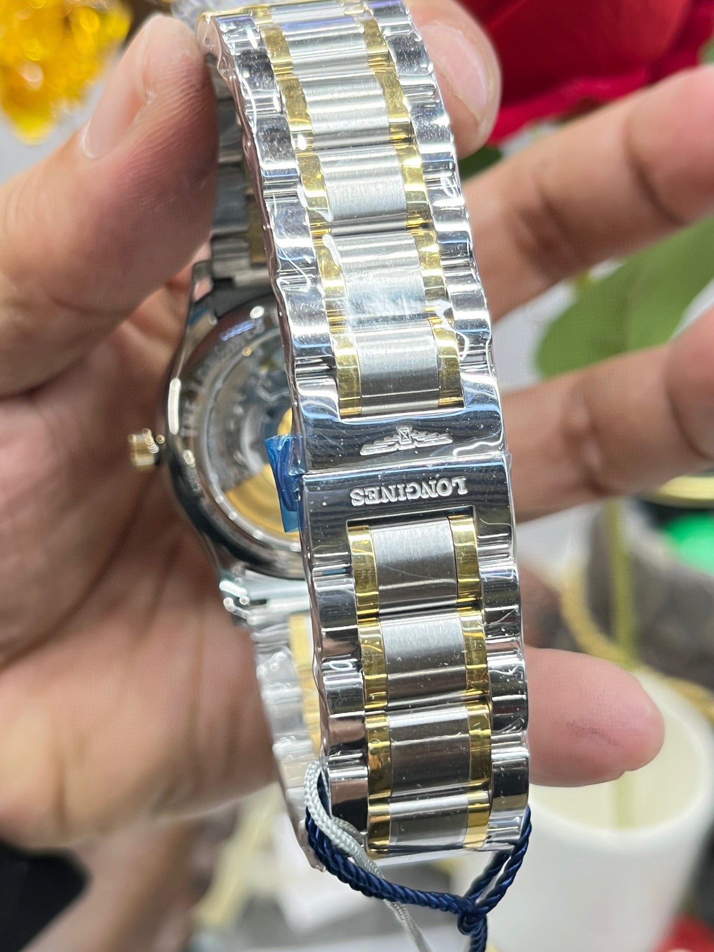 Longines Master Collection L2.755.5.78.7 (двухцветный «Master» с двойным календарём)