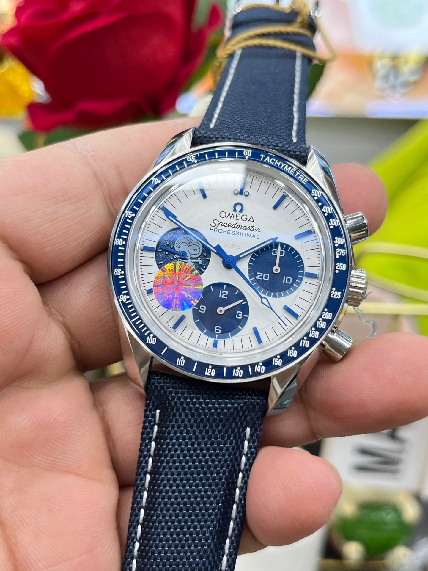 Omega Speedmaster “Silver Snoopy Award” 50th Anniversary
