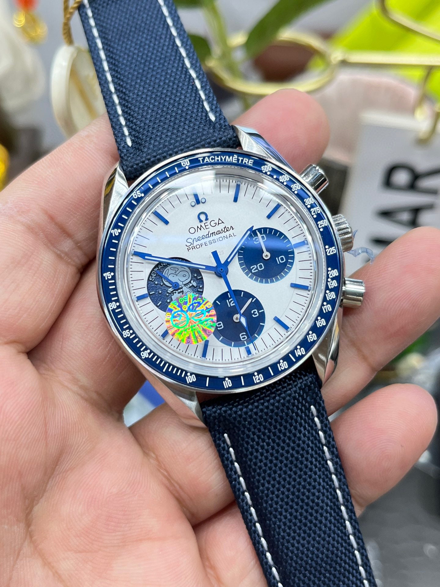 Omega Speedmaster “Silver Snoopy Award” 50th Anniversary