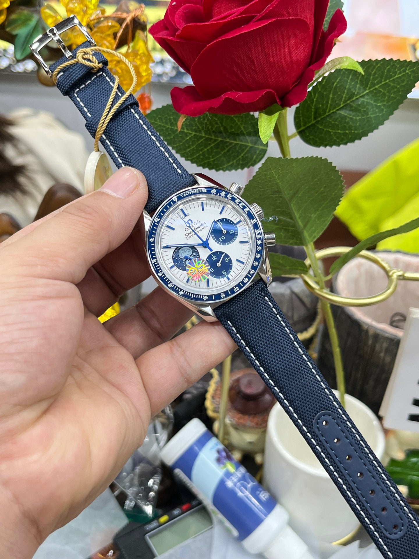 Omega Speedmaster “Silver Snoopy Award” 50th Anniversary