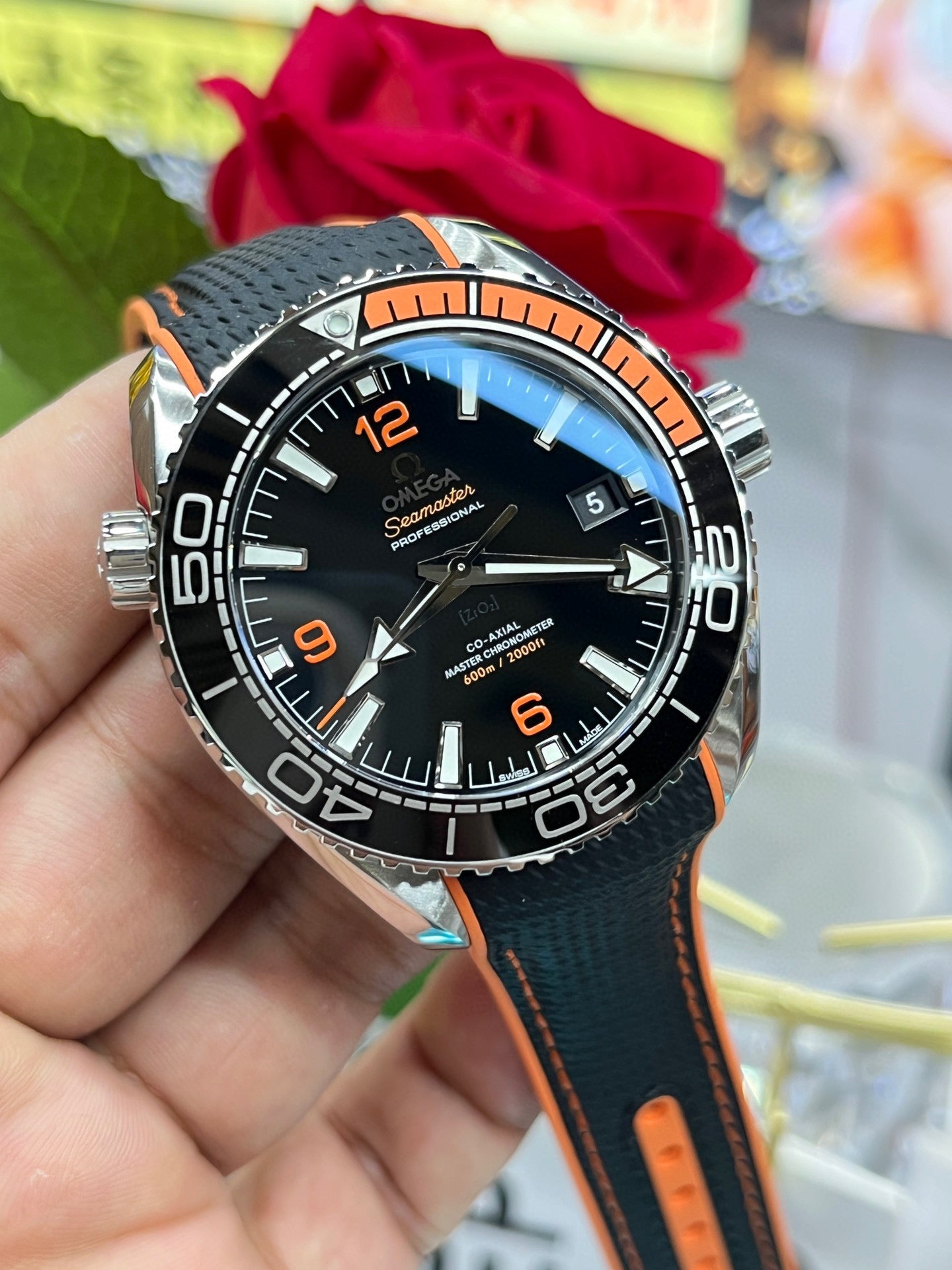 Omega Seamaster Planet Ocean 600M “Quarter Orange”