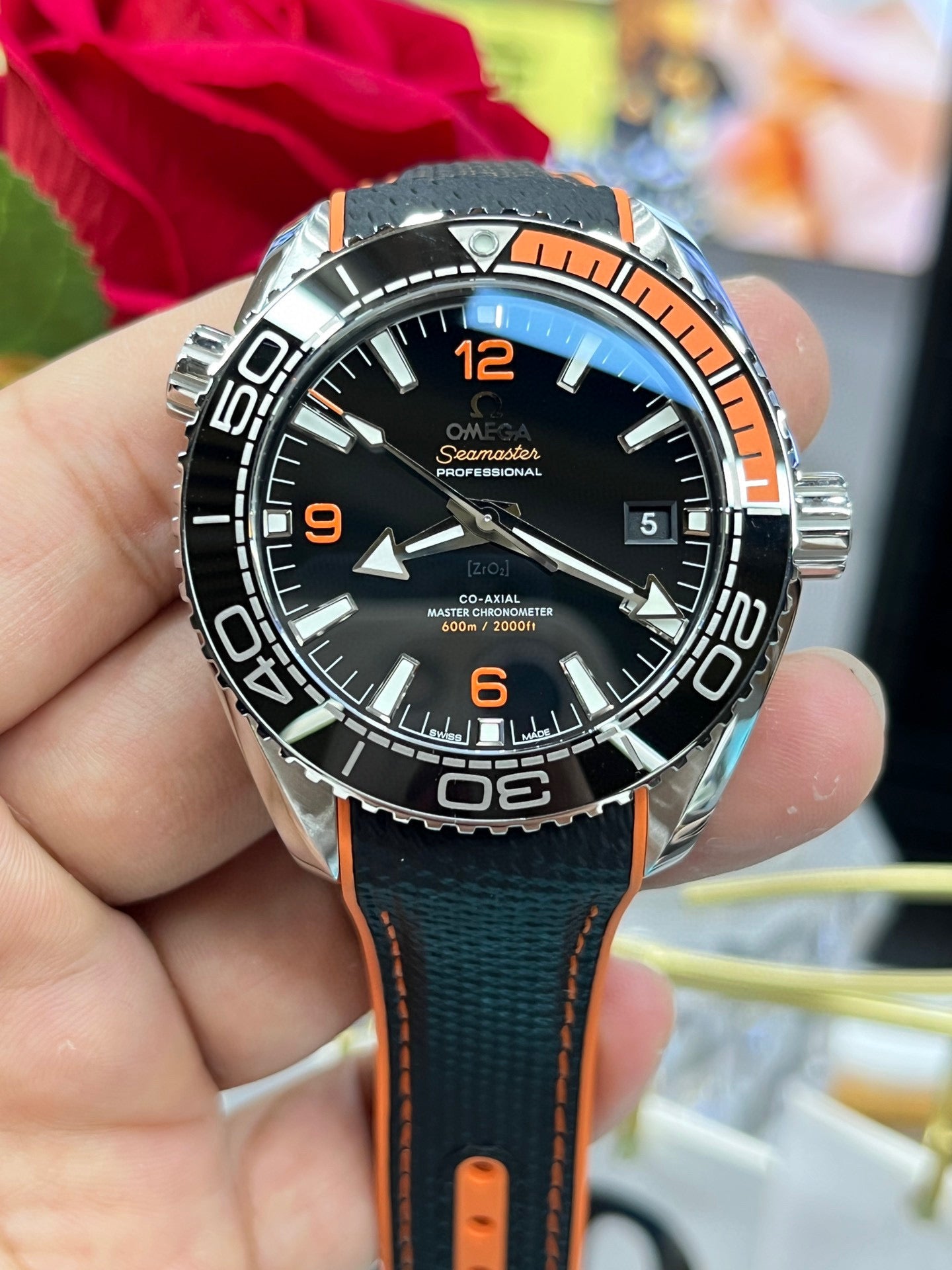 Omega Seamaster Planet Ocean 600M “Quarter Orange”