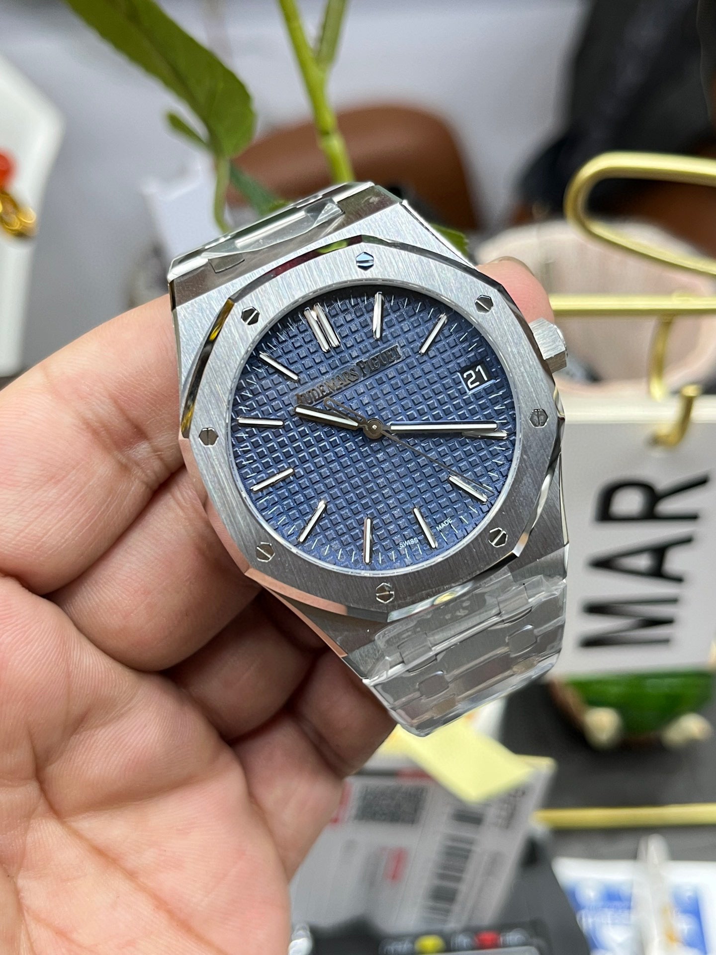 Audemars Piguet Royal Oak 15500 Blue Dial