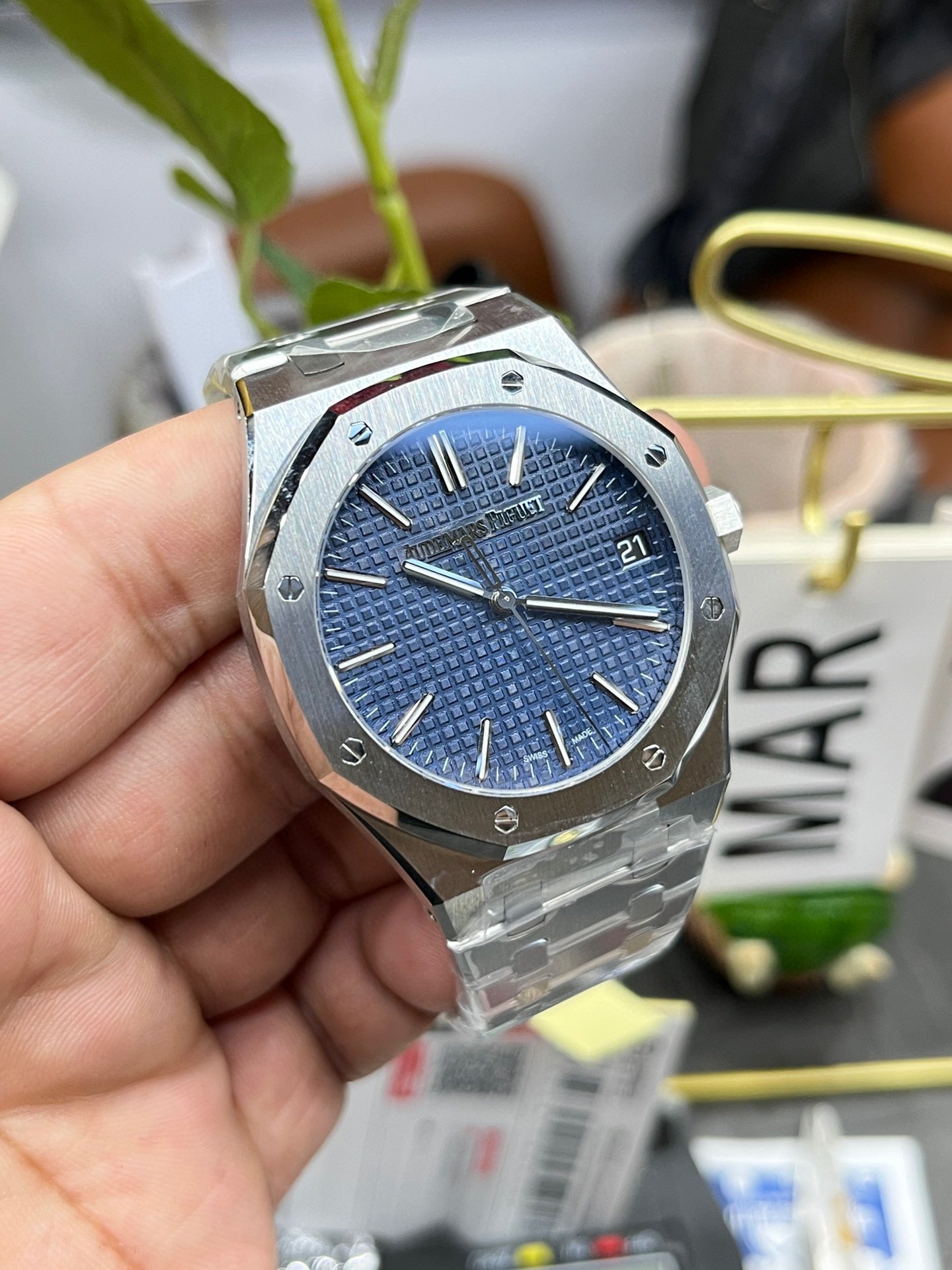Audemars Piguet Royal Oak 15500 Blue Dial