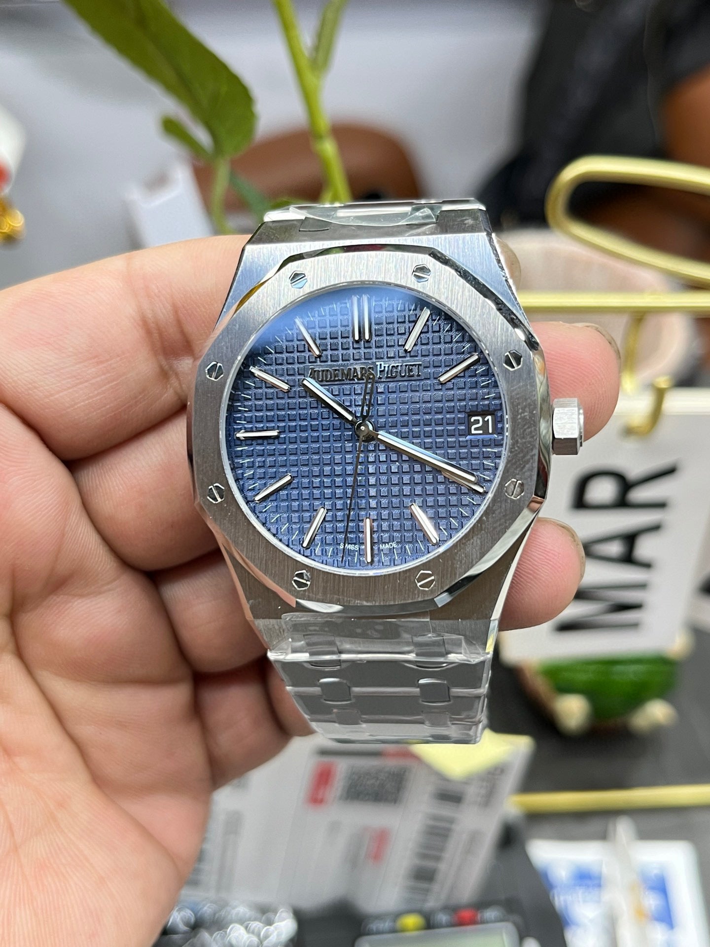 Audemars Piguet Royal Oak 15500 Blue Dial