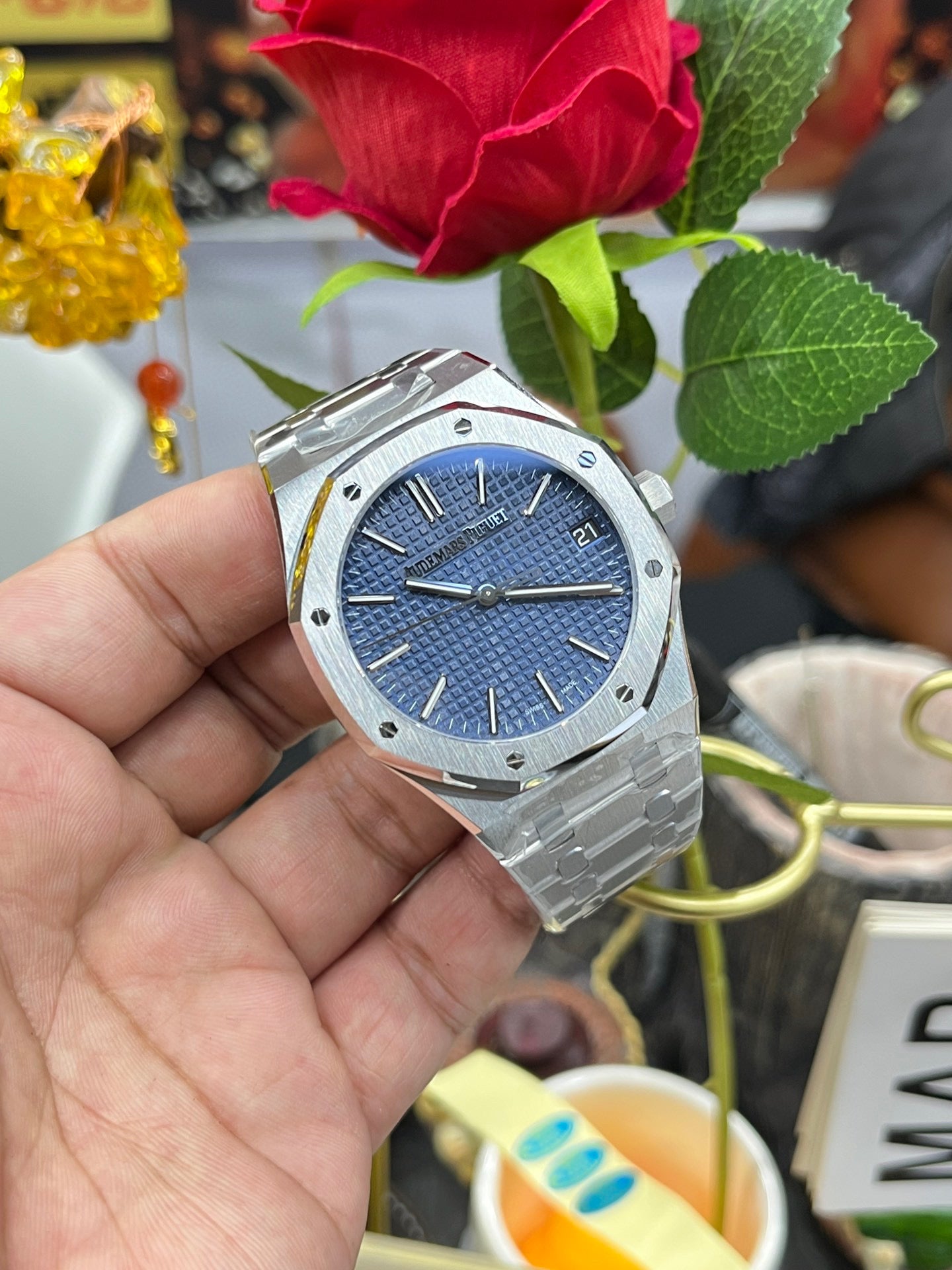 Audemars Piguet Royal Oak 15500 Blue Dial