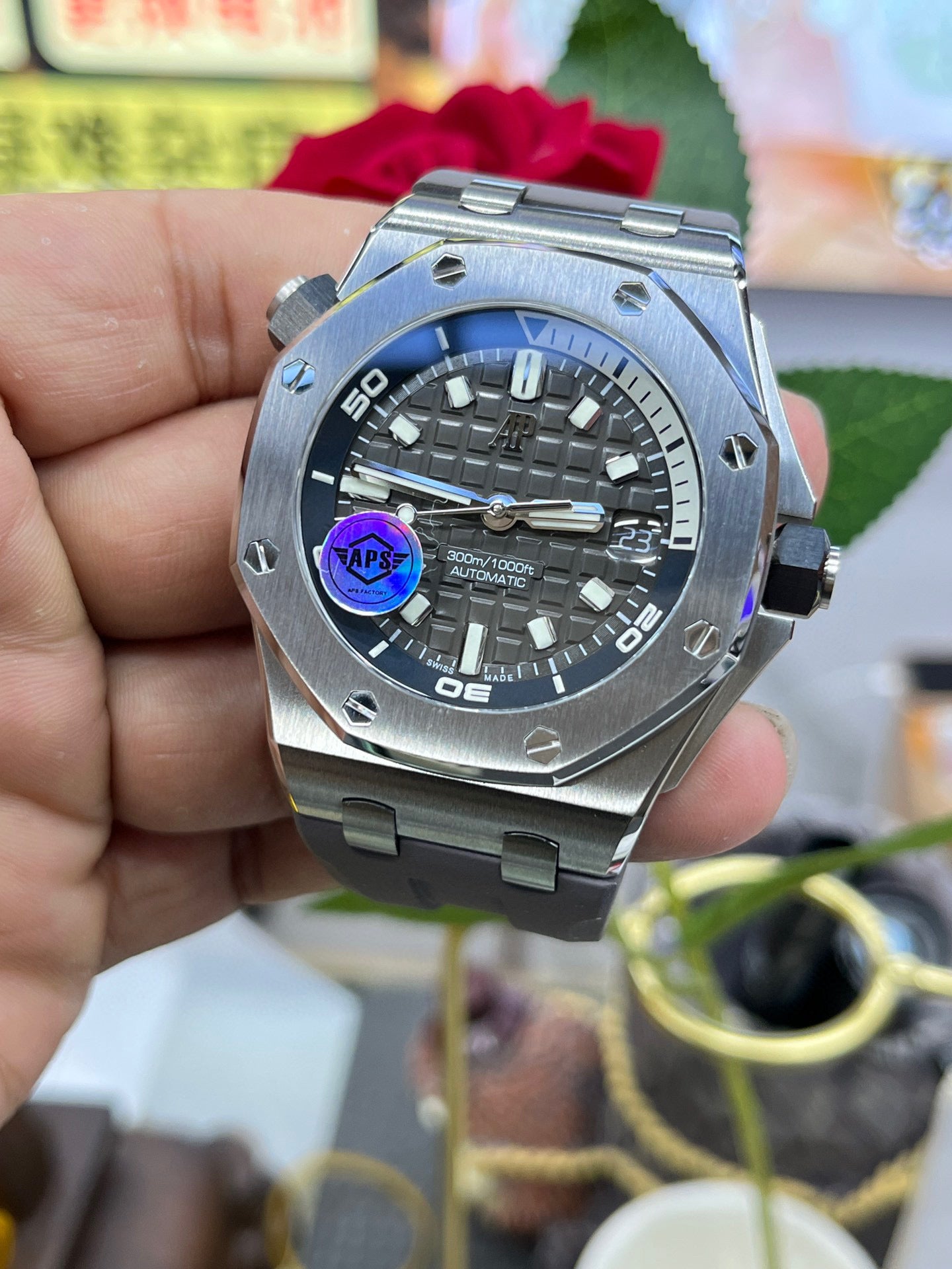 Audemars Piguet Royal Oak Offshore 15720 Grey Dial