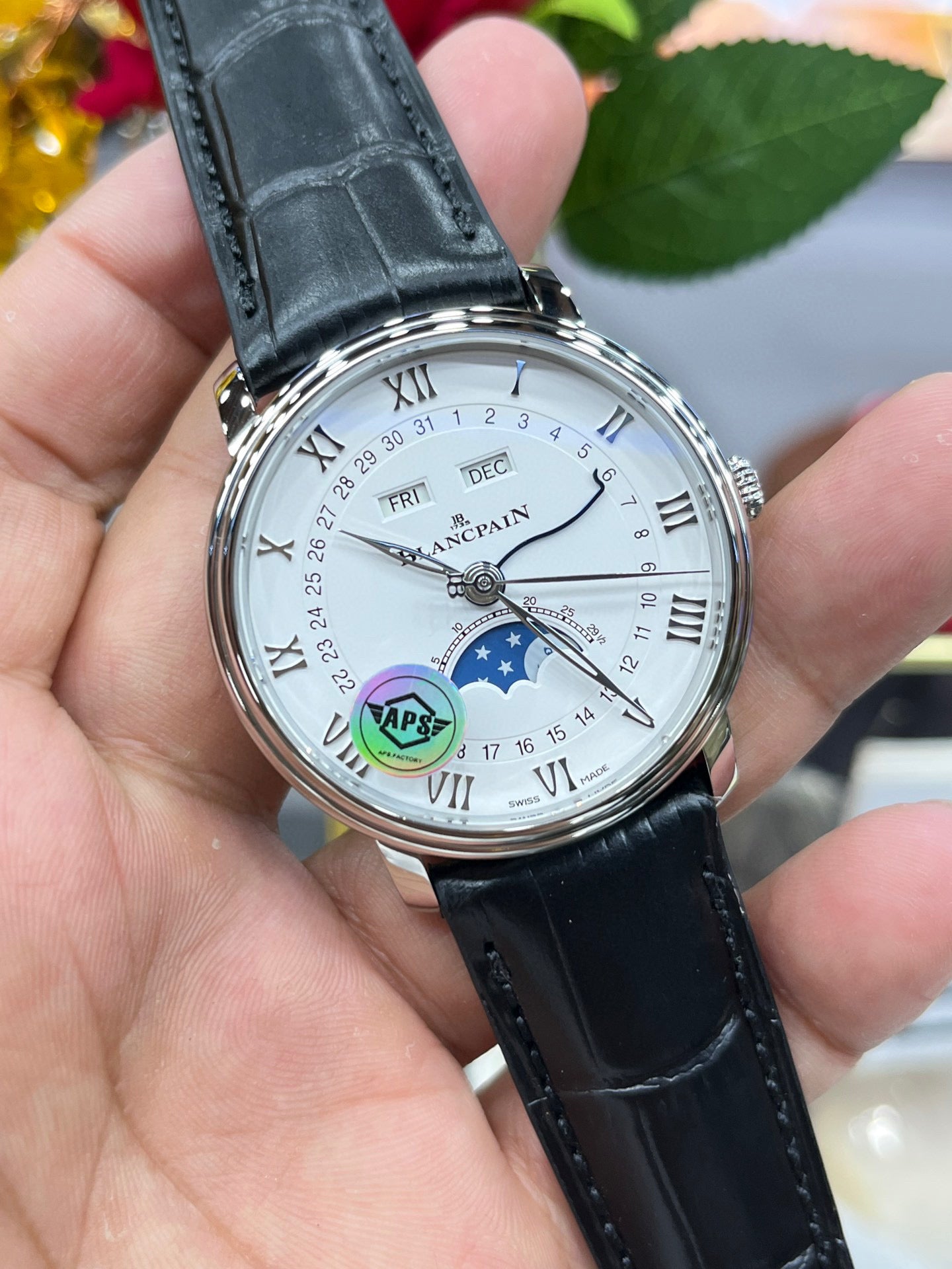 Blancpain Villeret Quantième Complet 6654A-1127-55B