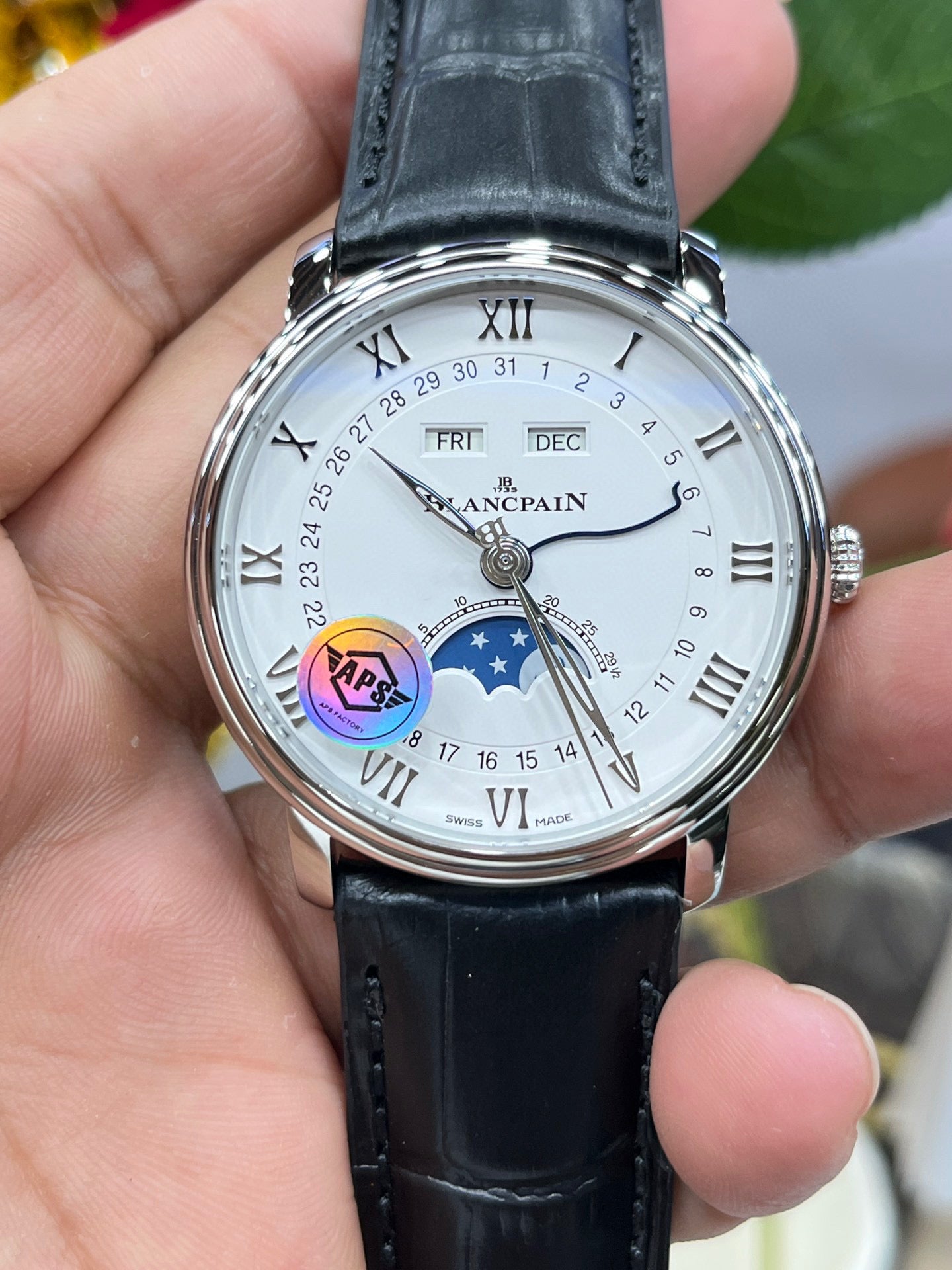 Blancpain Villeret Quantième Complet 6654A-1127-55B