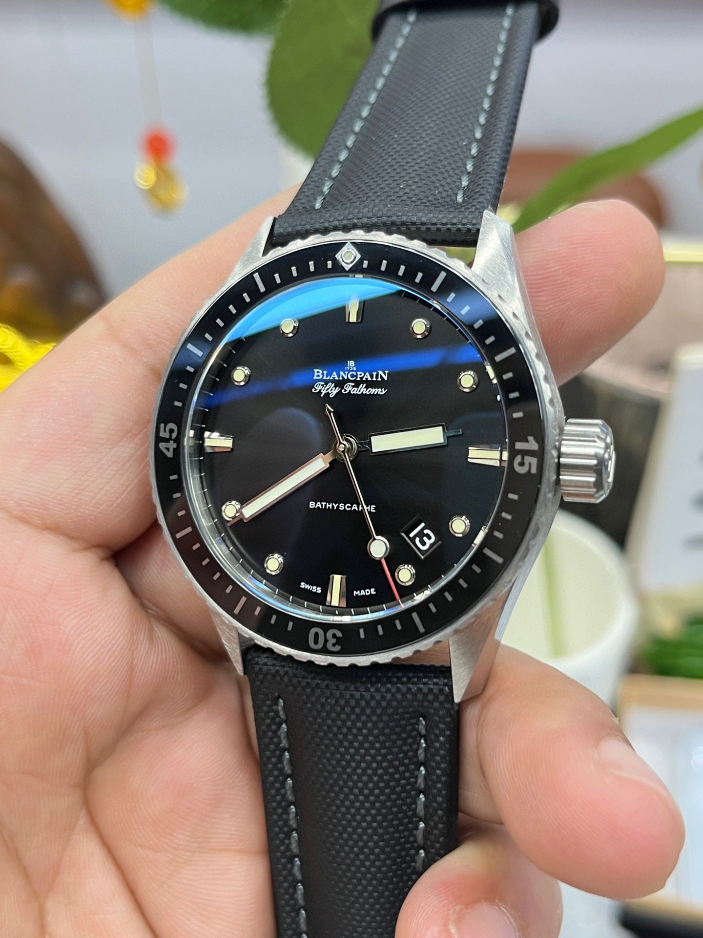 Blancpain Fifty Fathoms Bathyscaphe 5000-1110-B52A