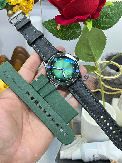 Blancpain Fifty Fathoms Bathyscaphe “Aurora Green” 5000-0153-B52A