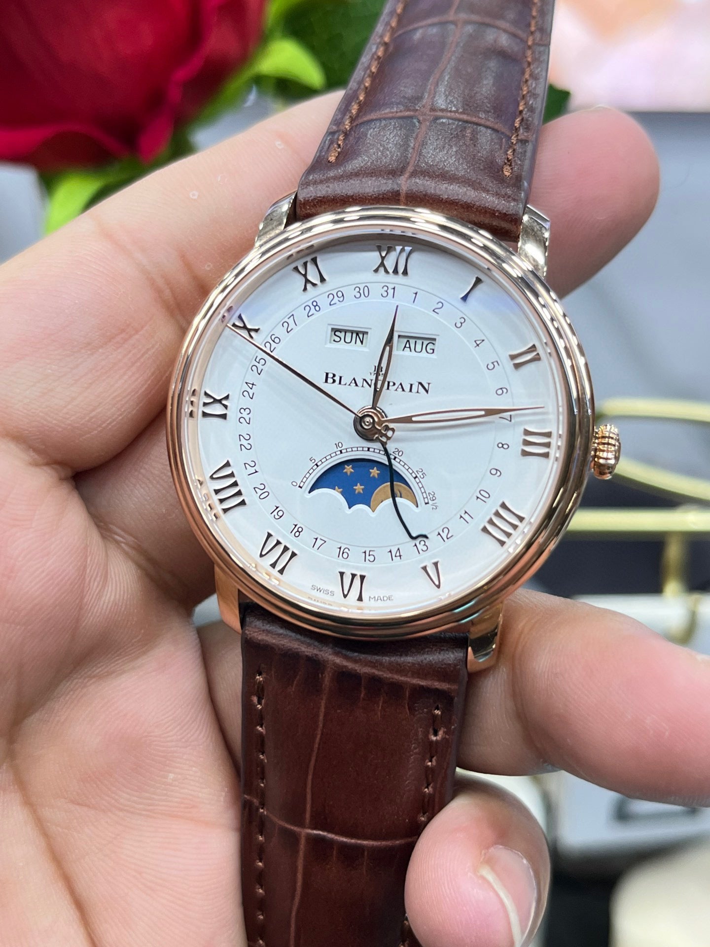 Blancpain Villeret Quantième Complet 6654-3642-55B