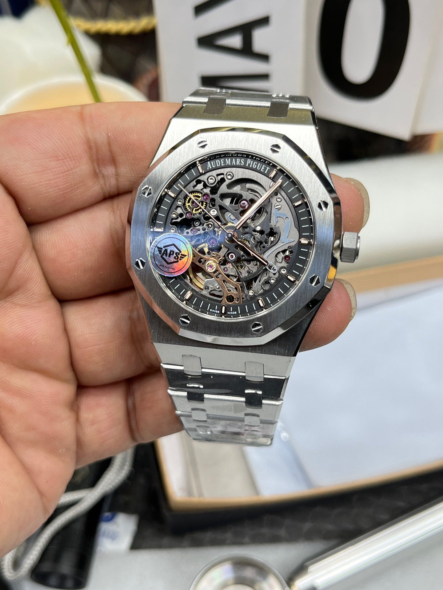 Audemars Piguet Royal Oak Double Balance Wheel Openworked 15407