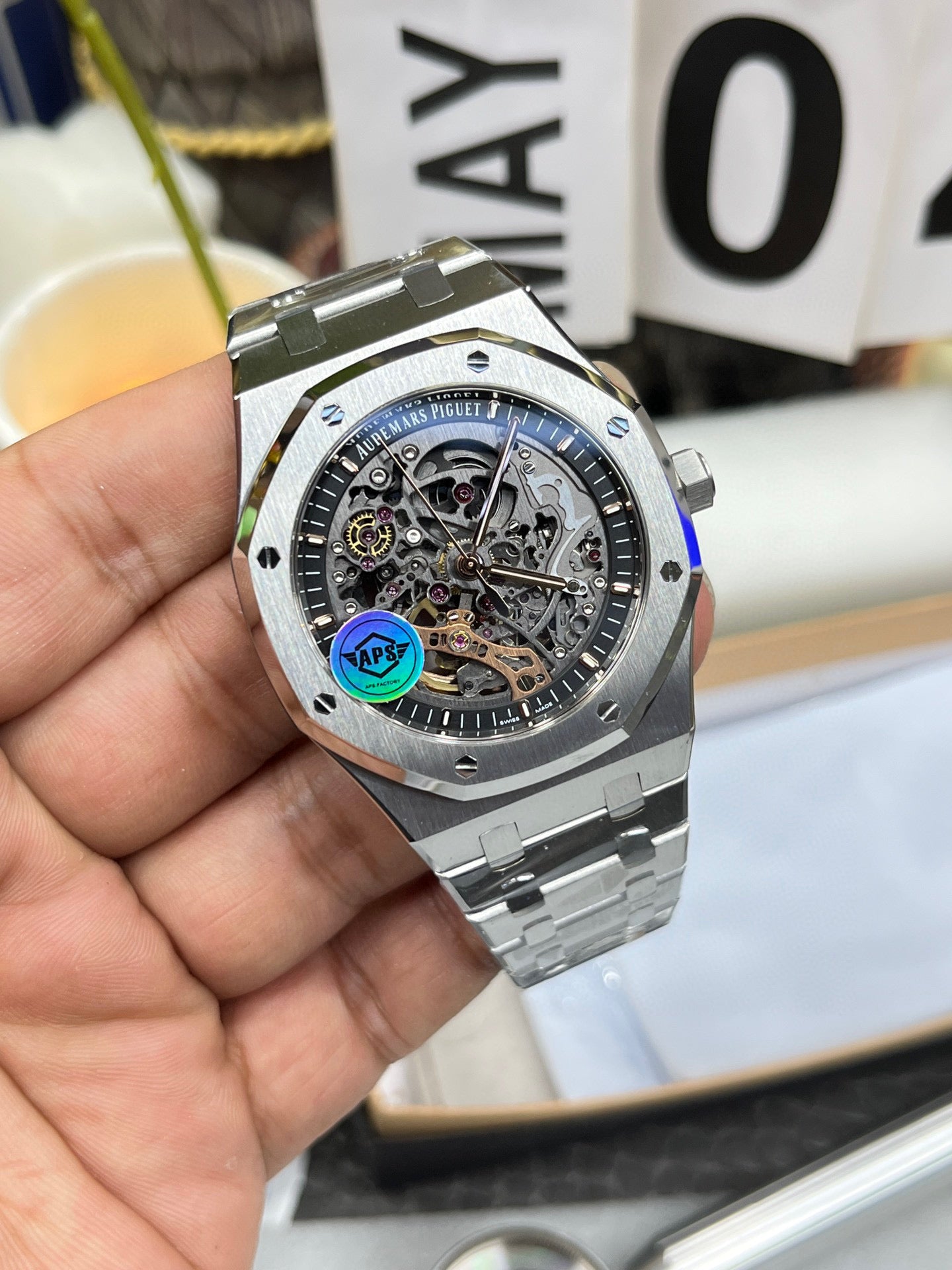 Audemars Piguet Royal Oak Double Balance Wheel Openworked 15407