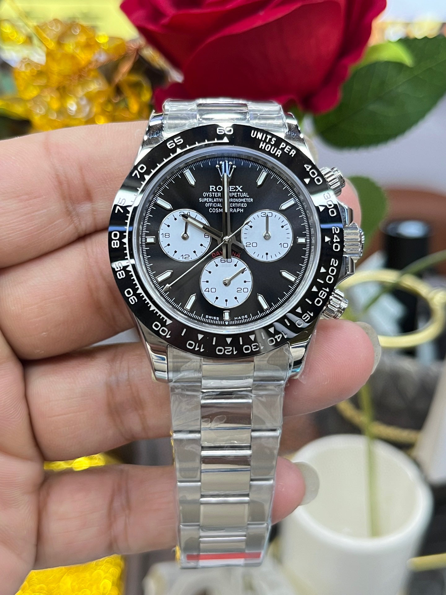 Rolex Cosmograph Daytona 4131 “Black Panda”