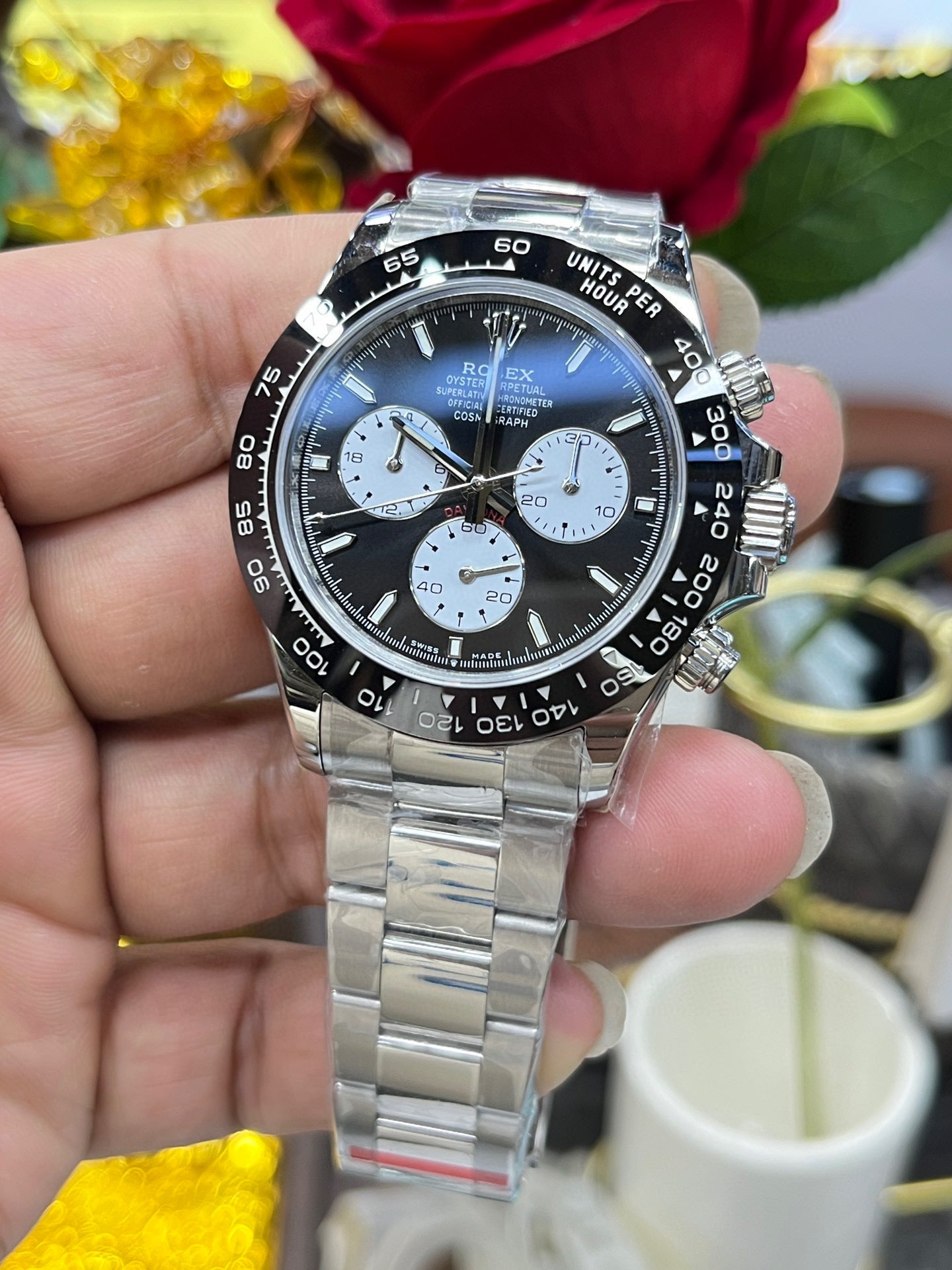 Rolex Cosmograph Daytona 4131 “Black Panda”
