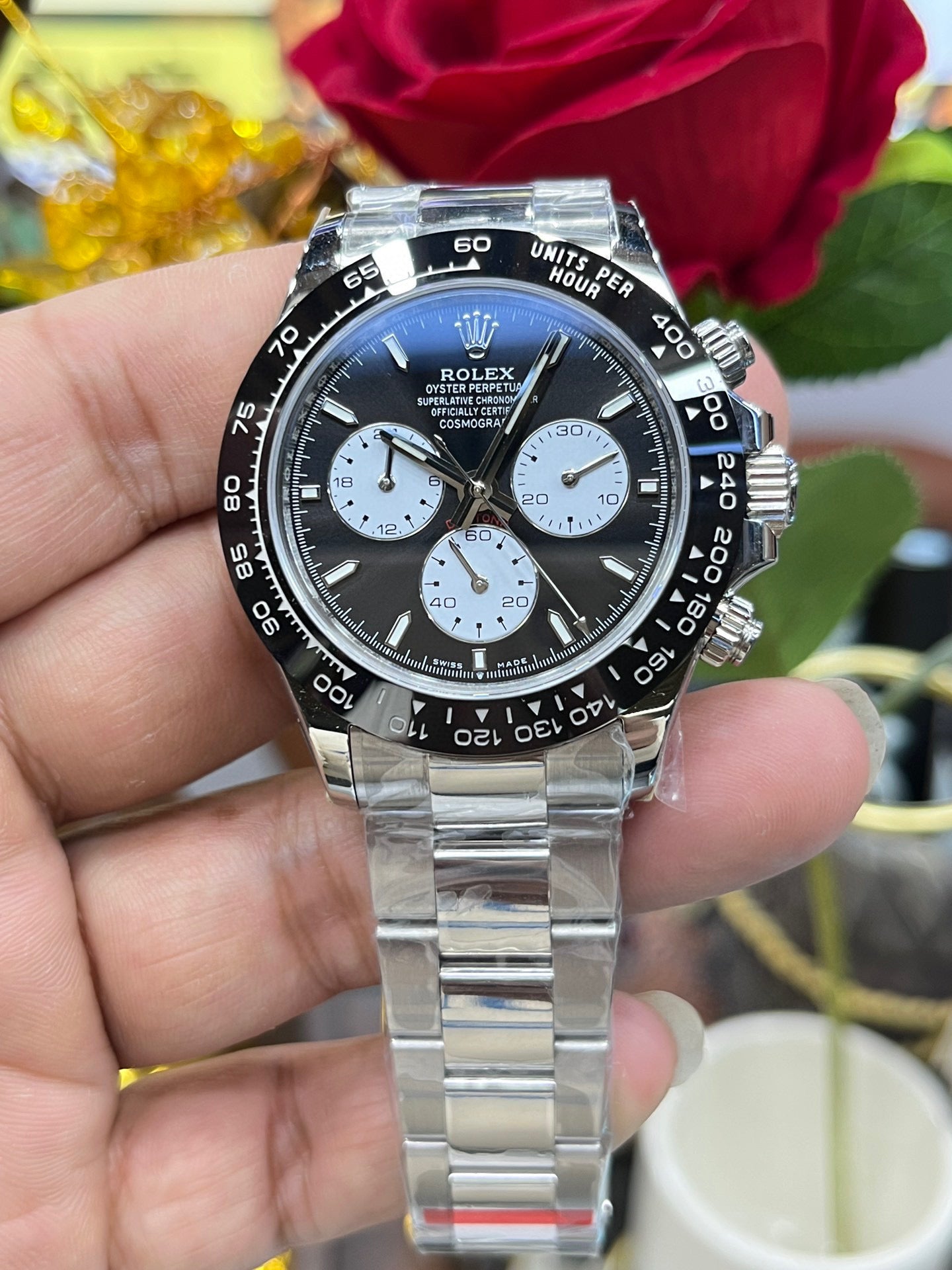 Rolex Cosmograph Daytona 4131 “Black Panda”