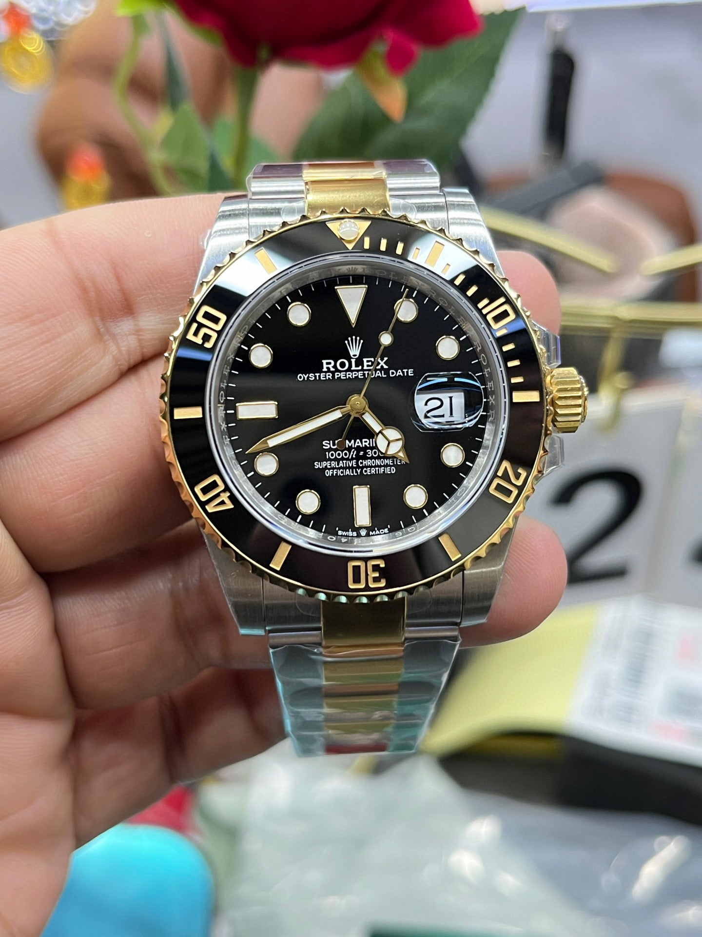 Rolex Submariner Date 3235 Rolesor Black