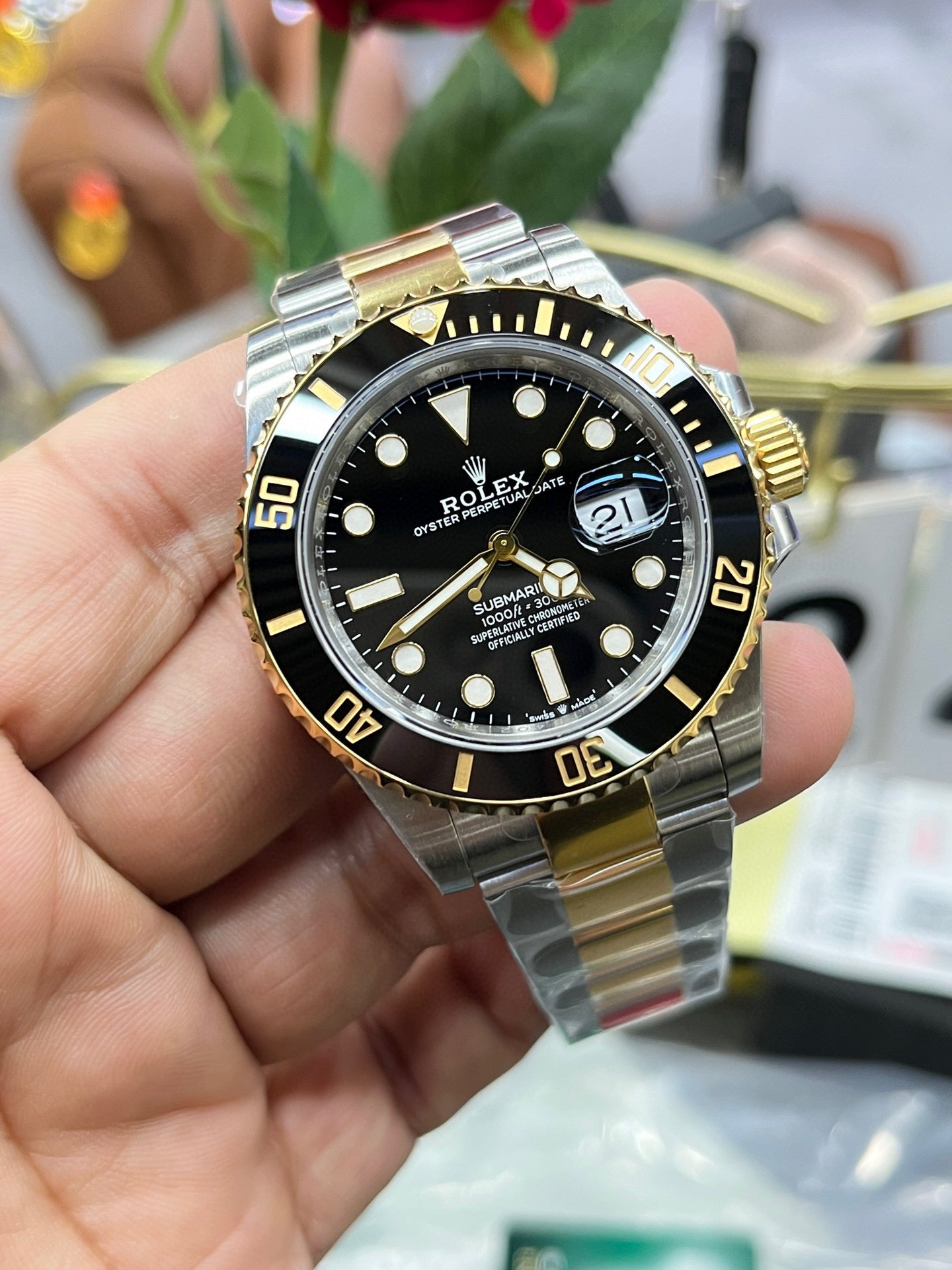 Rolex Submariner Date 3235 Rolesor Black