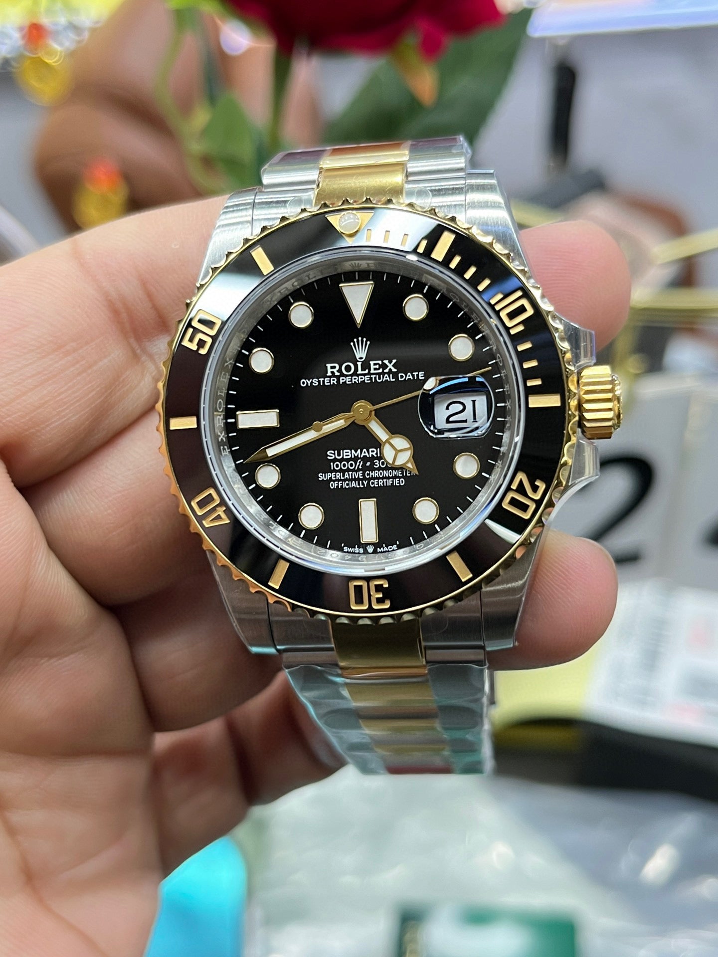 Rolex Submariner Date 3235 Rolesor Black