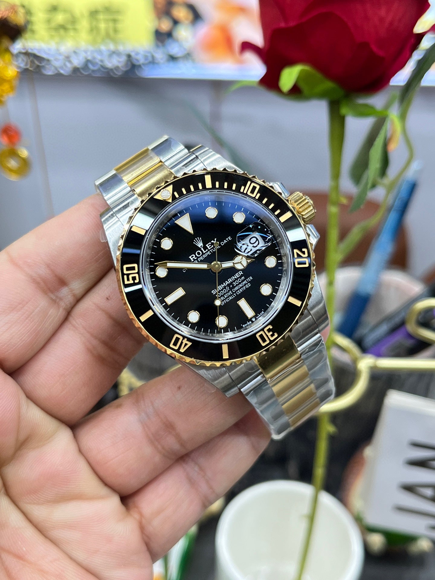 Rolex Submariner Date 3235 Rolesor Black