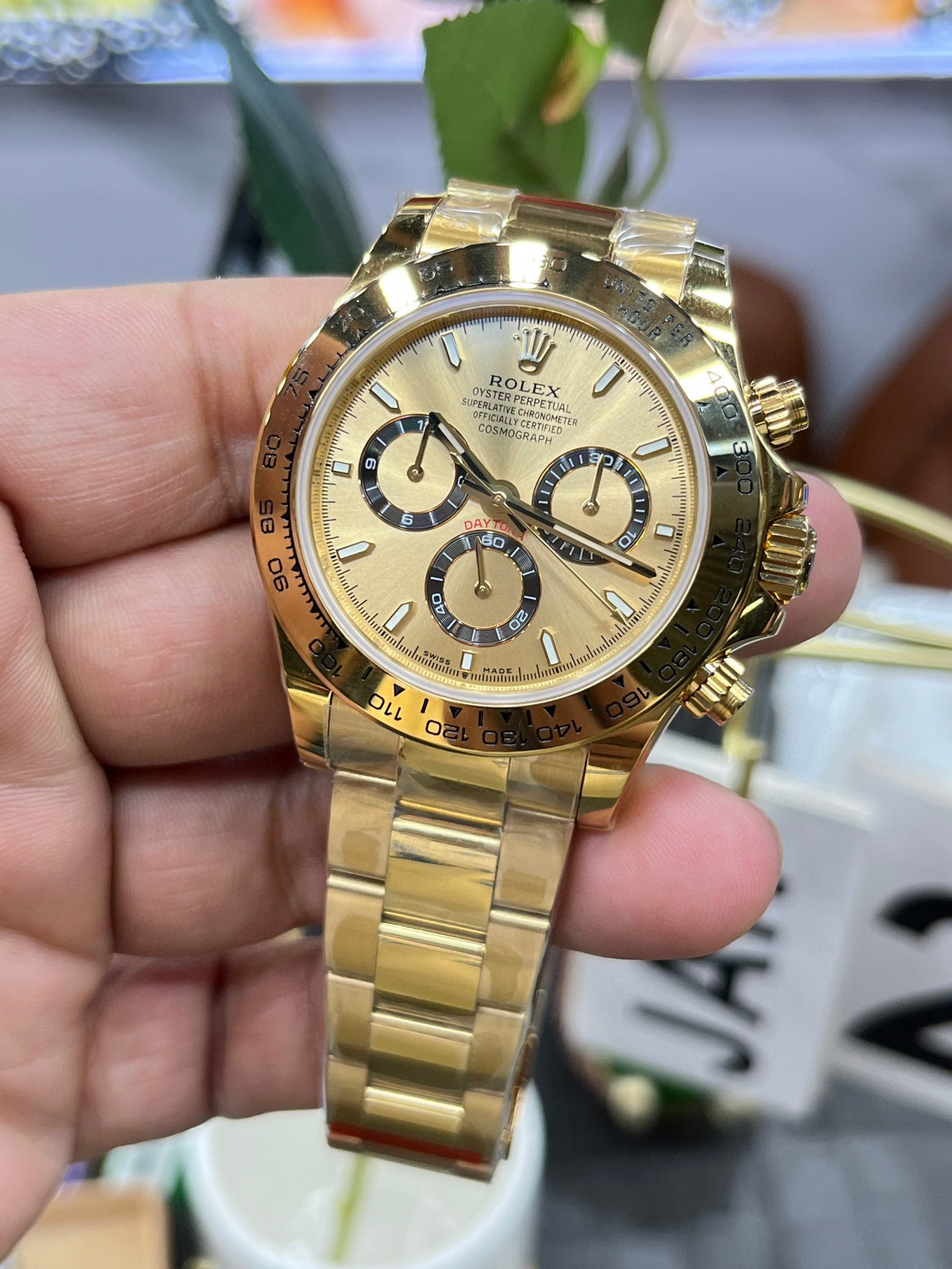 Rolex Cosmograph Daytona M126508-0005 (Yellow Gold)