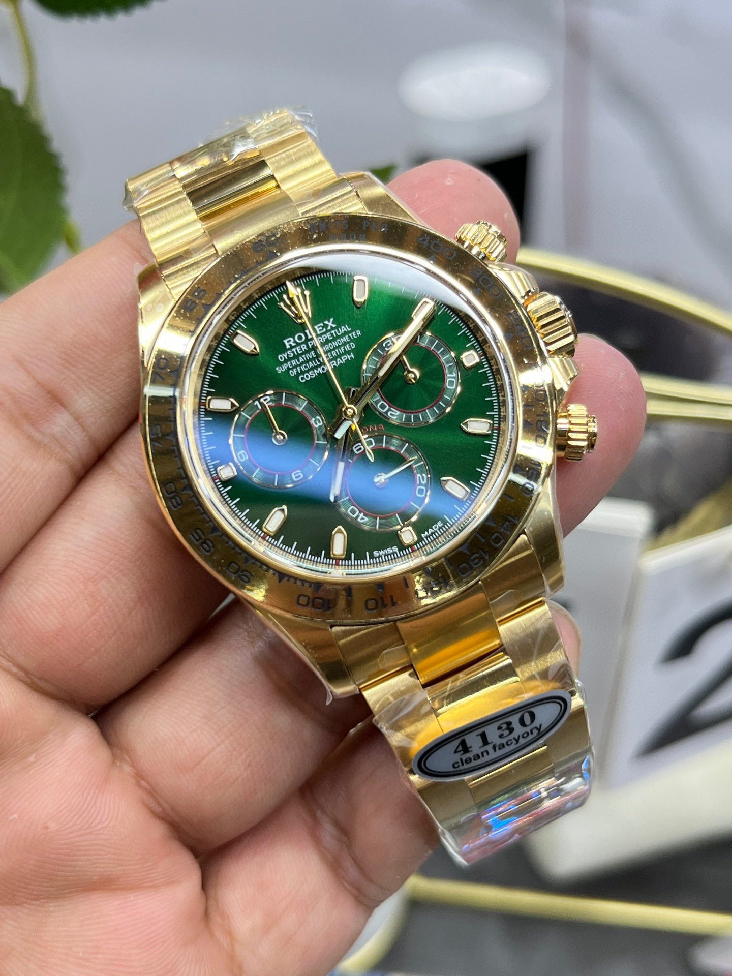 Rolex Cosmograph Daytona “Green Gold”
