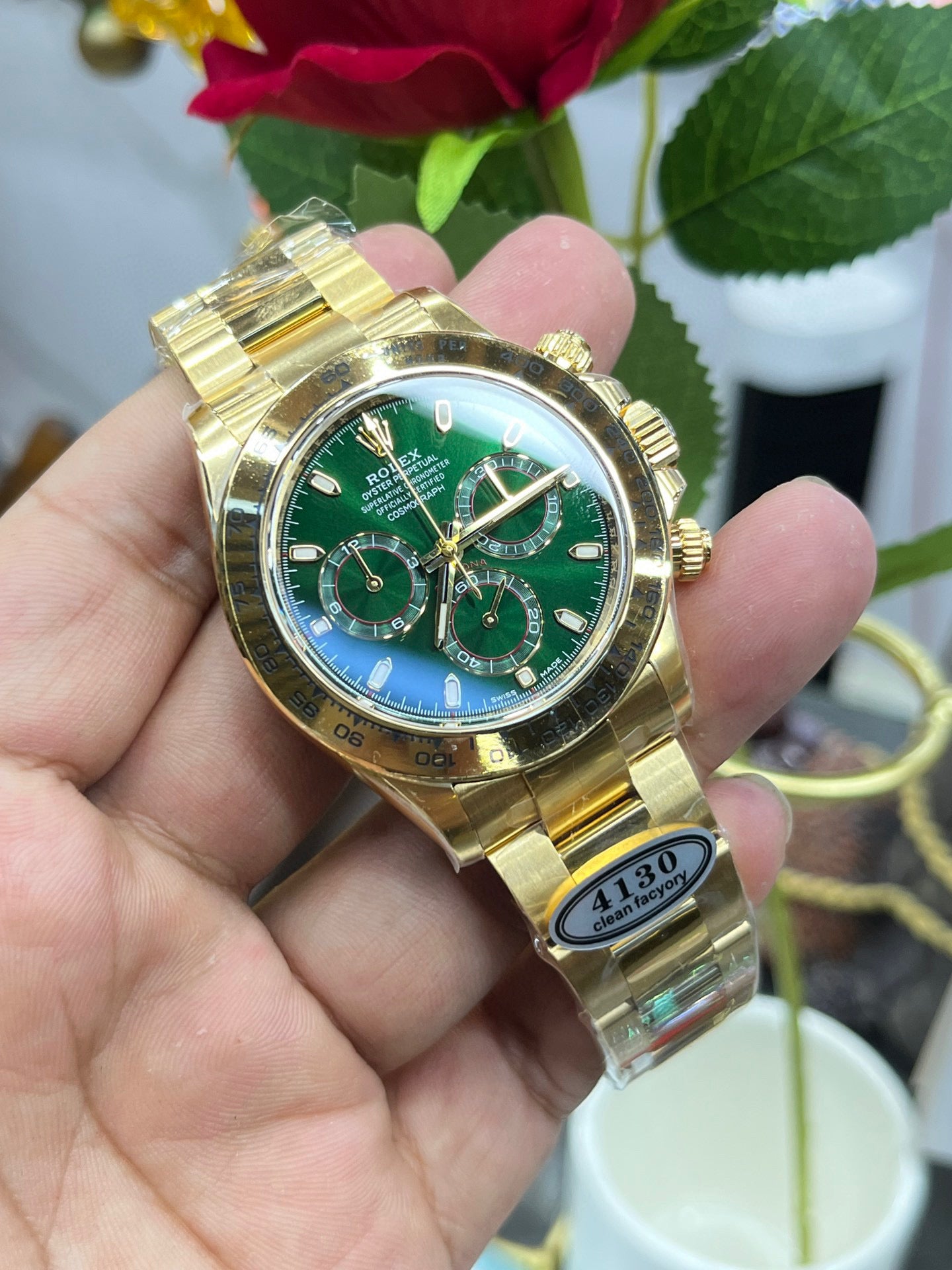 Rolex Cosmograph Daytona “Green Gold”