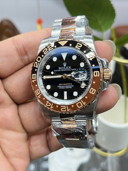 Rolex Sky-Dweller Rolesor “Sundust Dial” (Gold & Steel Bezel)