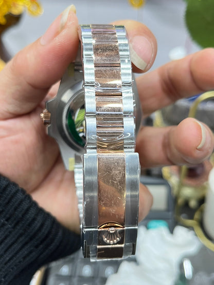 Rolex Sky-Dweller Rolesor “Sundust Dial” (Gold & Steel Bezel)