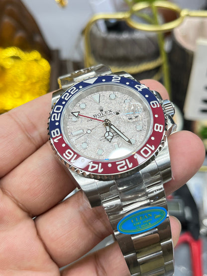 Rolex GMT-Master II “Coke Bezel” Meteorite Dial