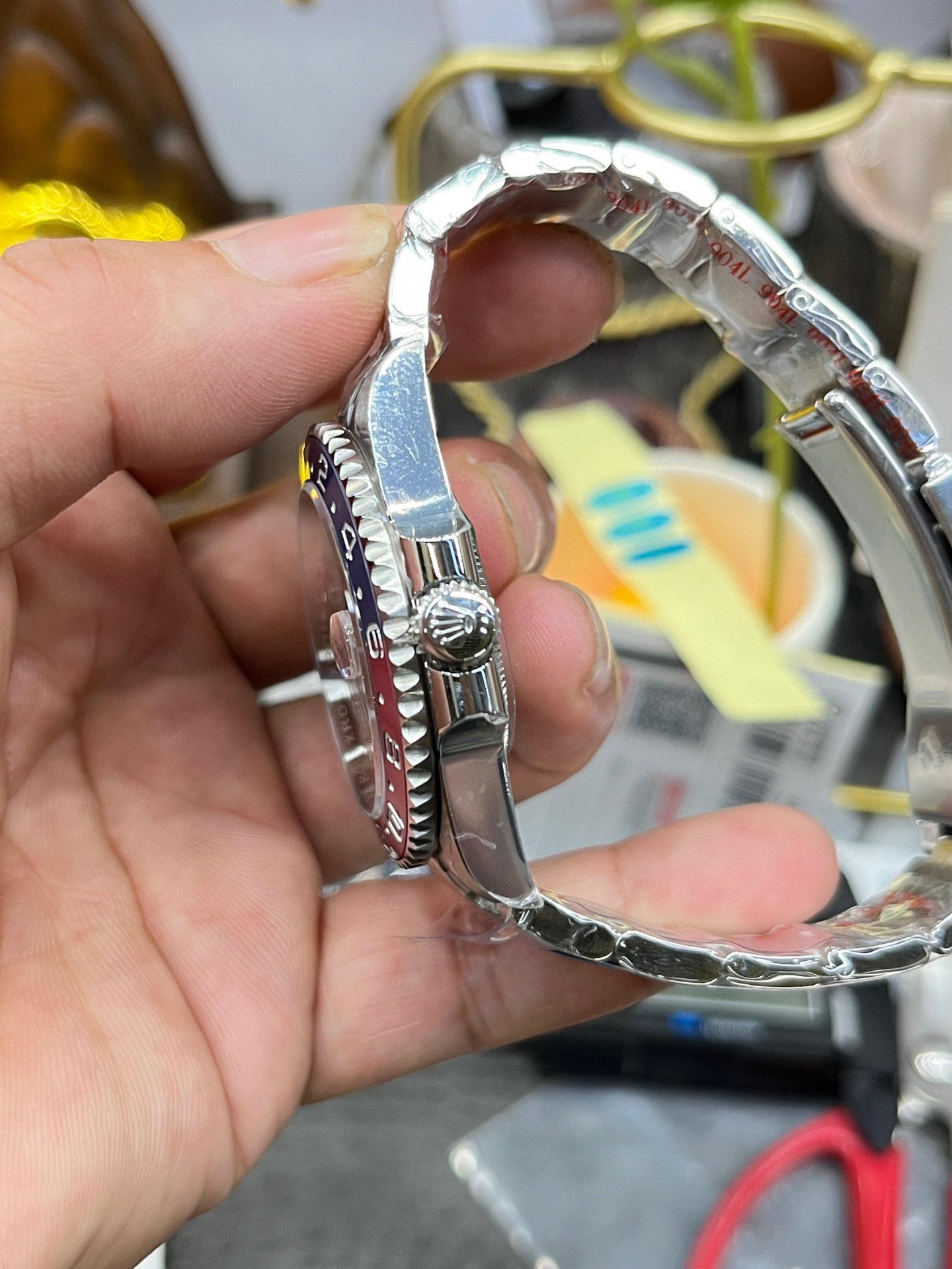Rolex GMT-Master II “Coke Bezel” Meteorite Dial