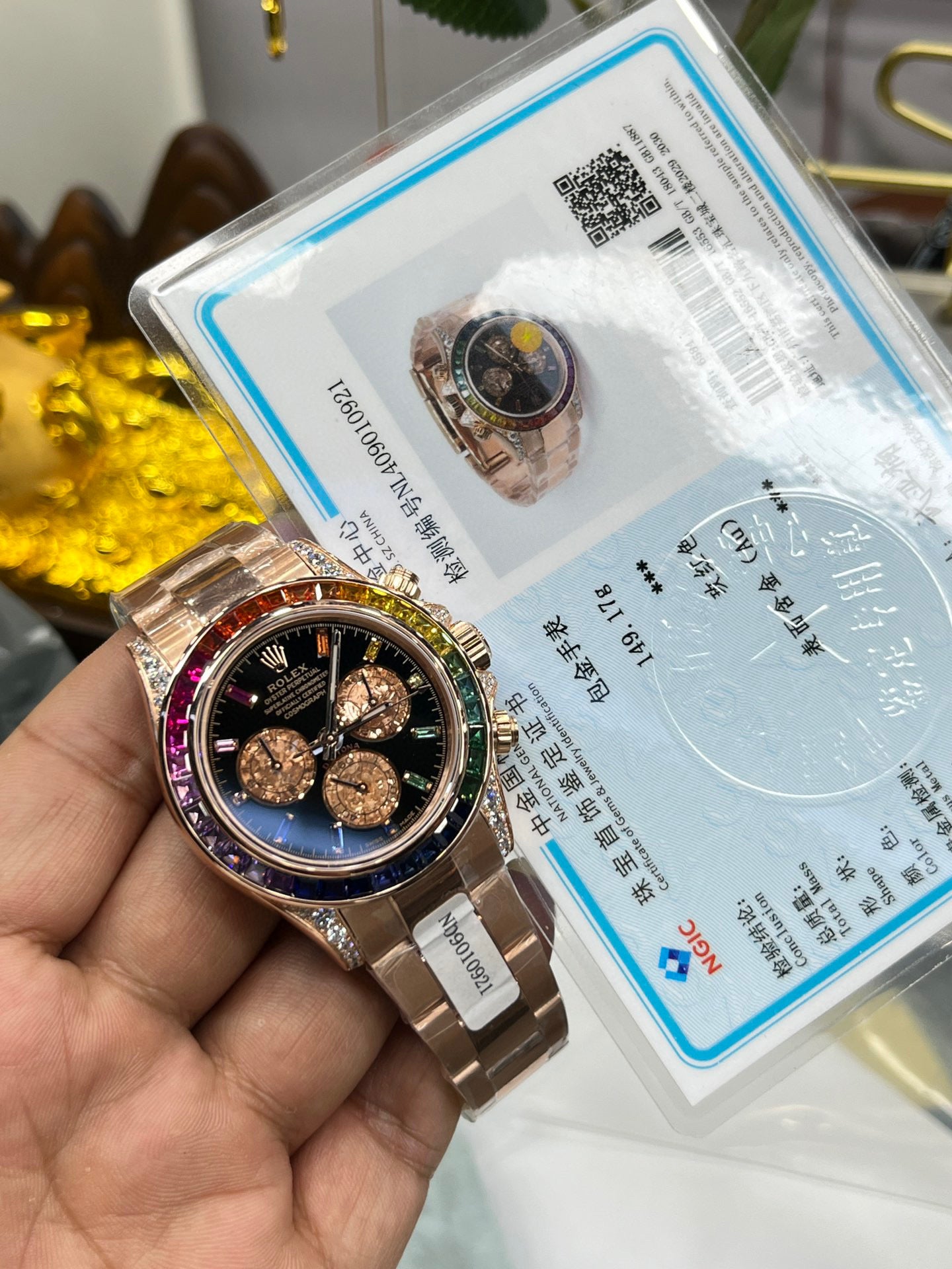 Rolex Cosmograph Daytona “Rainbow” 116595RBOW