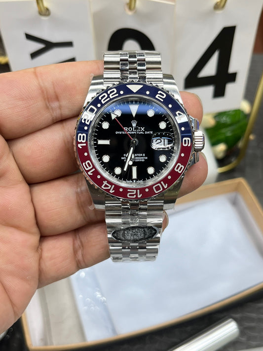 Rolex GMT-Master II 16710 “Coke” с чёрным циферблатом